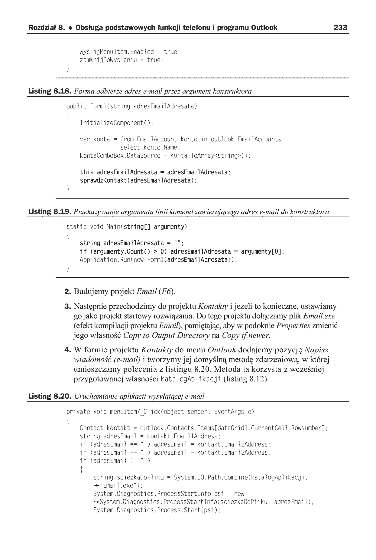 Fragment „Programowanie aplikacji dla urządzeń mobilnych z systemem Windows Mobile” — strona 30 z 30