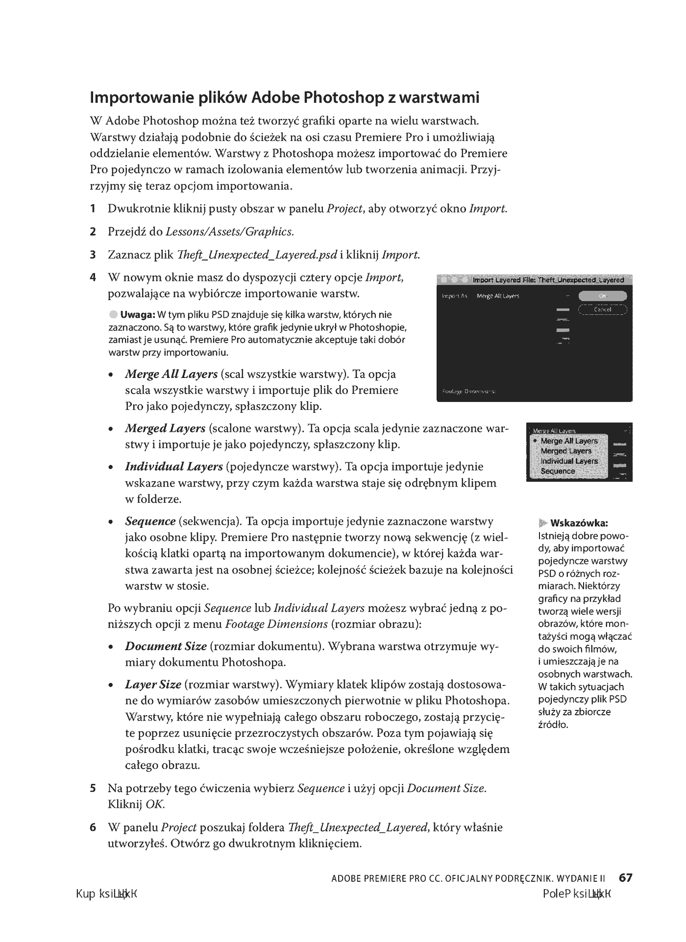 Fragment „Adobe Premiere Pro CC. Oficjalny podręcznik. Wydanie II” — strona 22 z 30