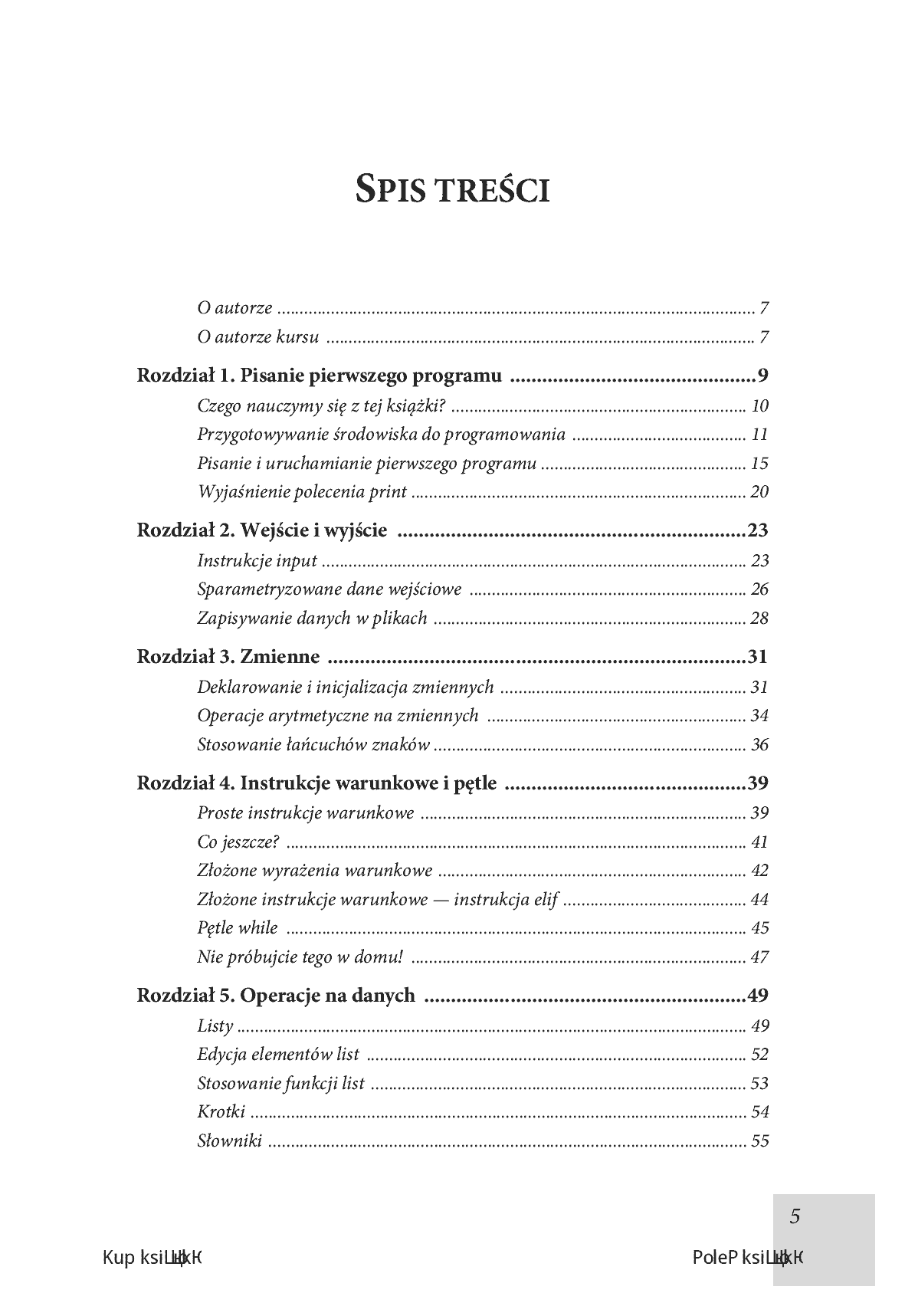 Fragment „Programowanie dla początkujących” — strona 3 z 18