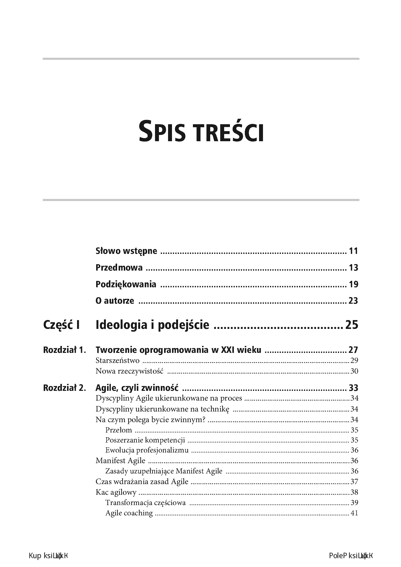 Fragment „Software Craftsman. Profesjonalizm, czysty kod i techniczna perfekcja” — strona 3 z 28
