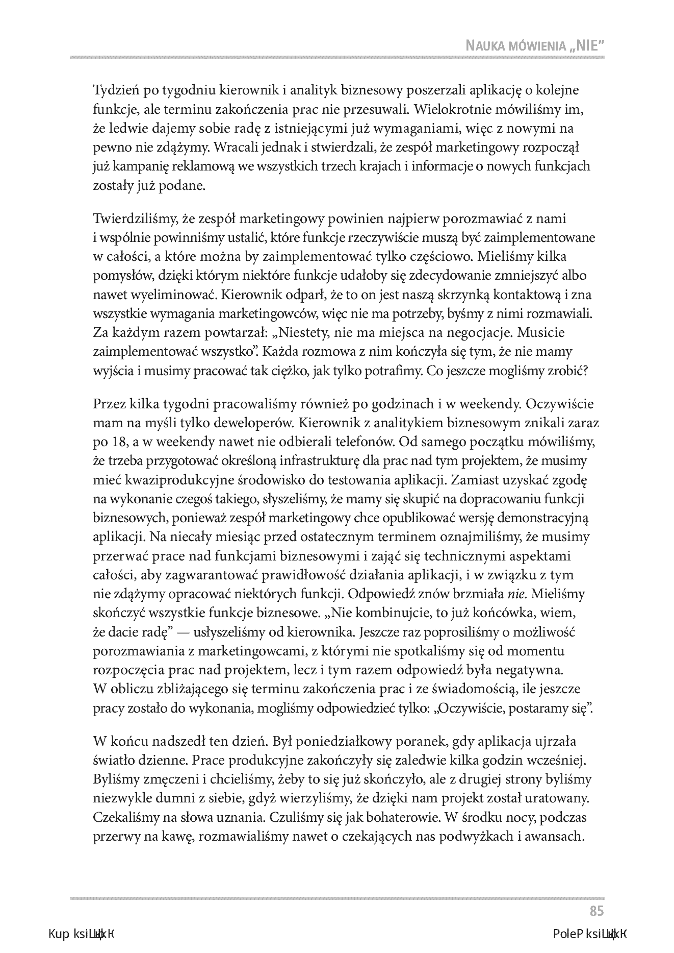 Fragment „Software Craftsman. Profesjonalizm, czysty kod i techniczna perfekcja” — strona 13 z 28