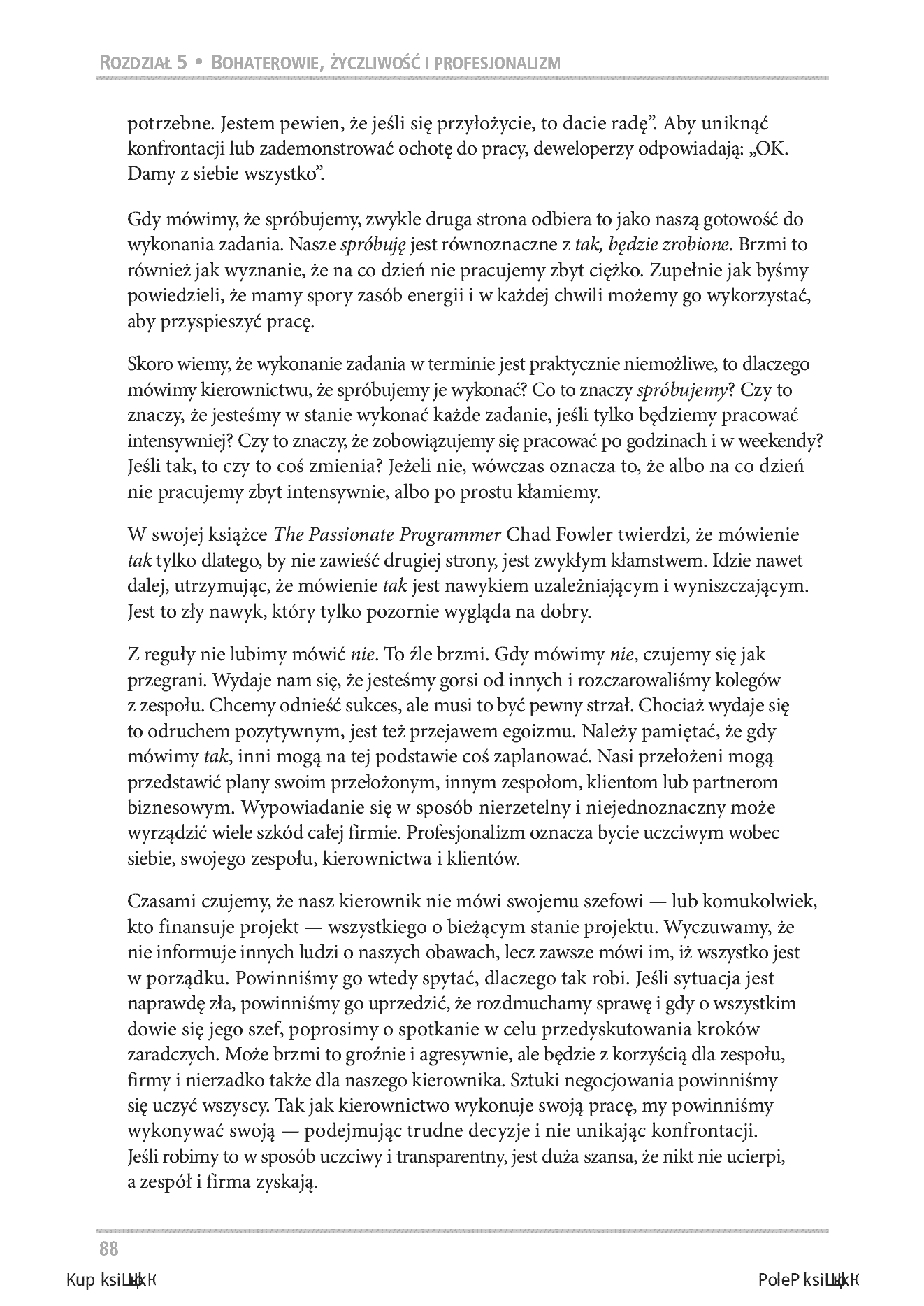 Fragment „Software Craftsman. Profesjonalizm, czysty kod i techniczna perfekcja” — strona 16 z 28