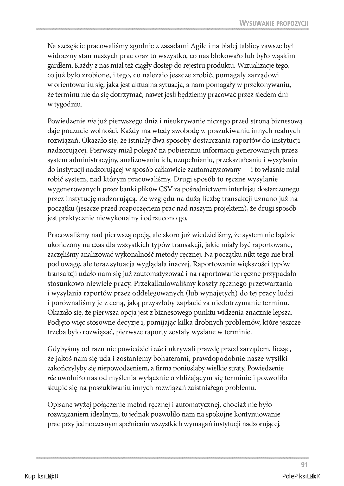 Fragment „Software Craftsman. Profesjonalizm, czysty kod i techniczna perfekcja” — strona 19 z 28