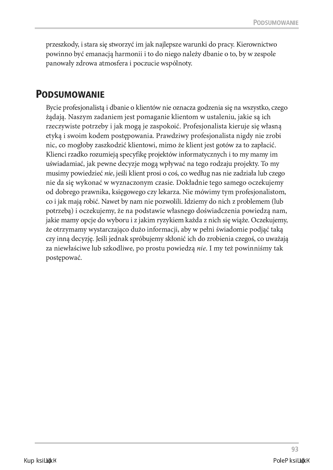 Fragment „Software Craftsman. Profesjonalizm, czysty kod i techniczna perfekcja” — strona 21 z 28
