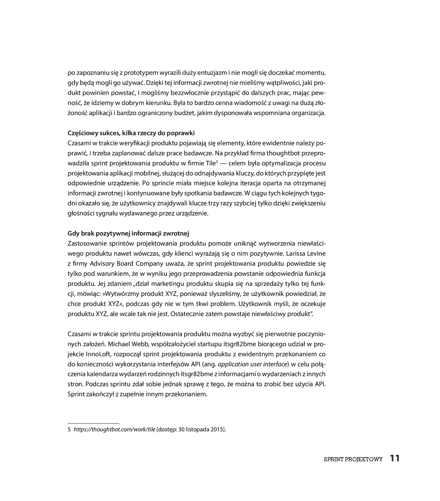 Fragment „Sprint projektowy. Tworzenie produktów cyfrowych” — strona 11 z 22