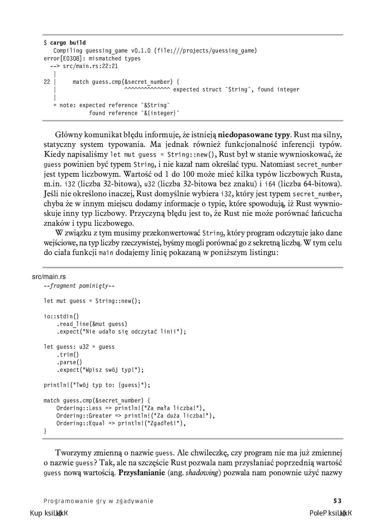 Fragment „Programowanie w języku Rust. Oficjalny podręcznik. Wydanie II” — strona 27 z 30