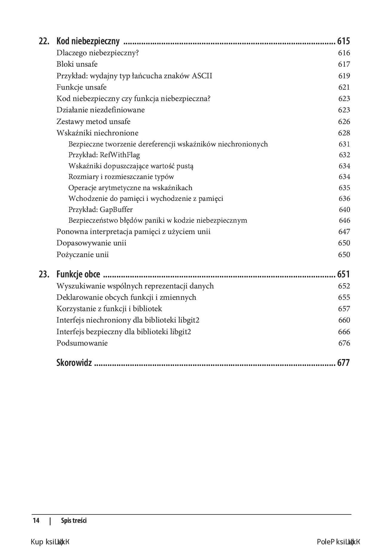 Fragment „Programowanie w języku Rust. Wydajność i bezpieczeństwo. Wydanie II” — strona 14 z 30