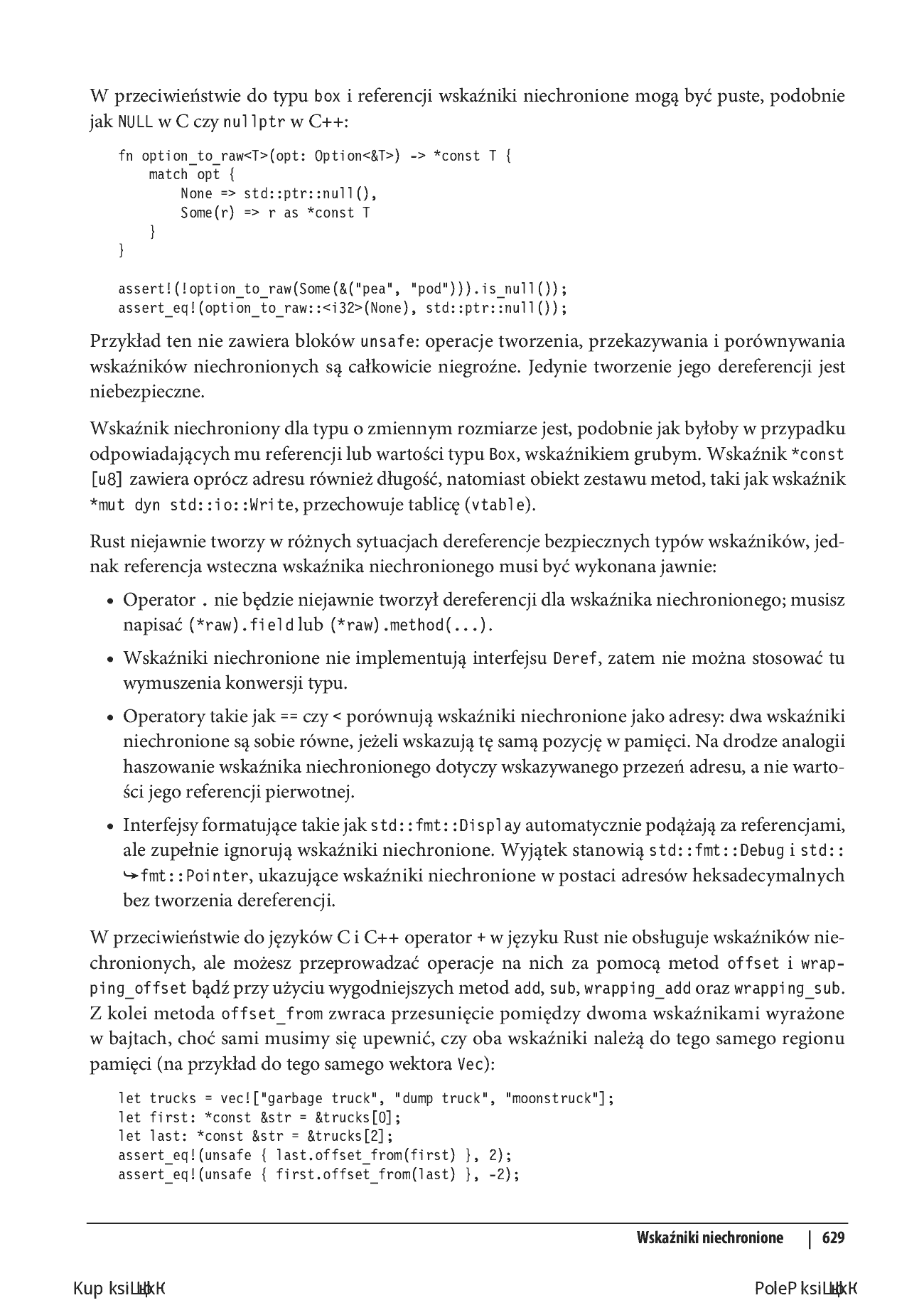 Fragment „Programowanie w języku Rust. Wydajność i bezpieczeństwo. Wydanie II” — strona 29 z 30
