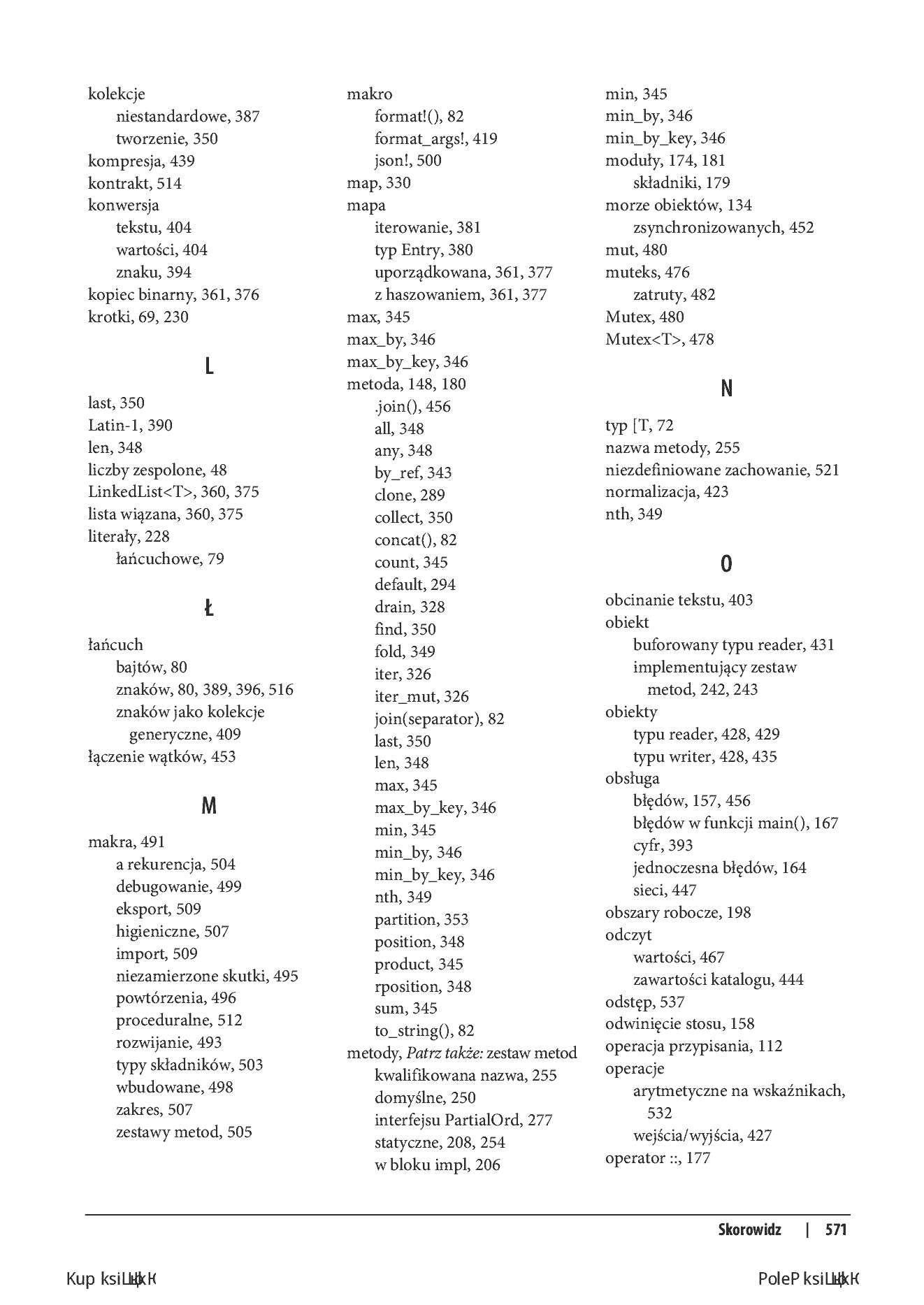 Fragment „Programowanie w języku Rust. Wydajność i bezpieczeństwo” — strona 23 z 28