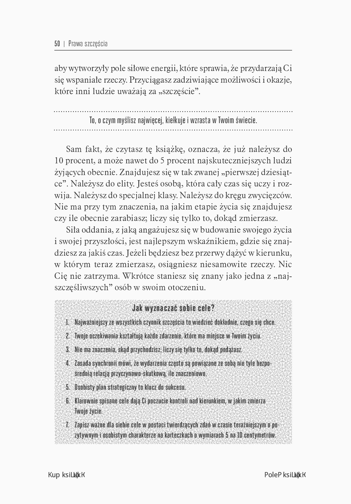 Fragment „Prawa szczęścia. Niezawodny system zapewniania sobie sukcesu” — strona 24 z 26