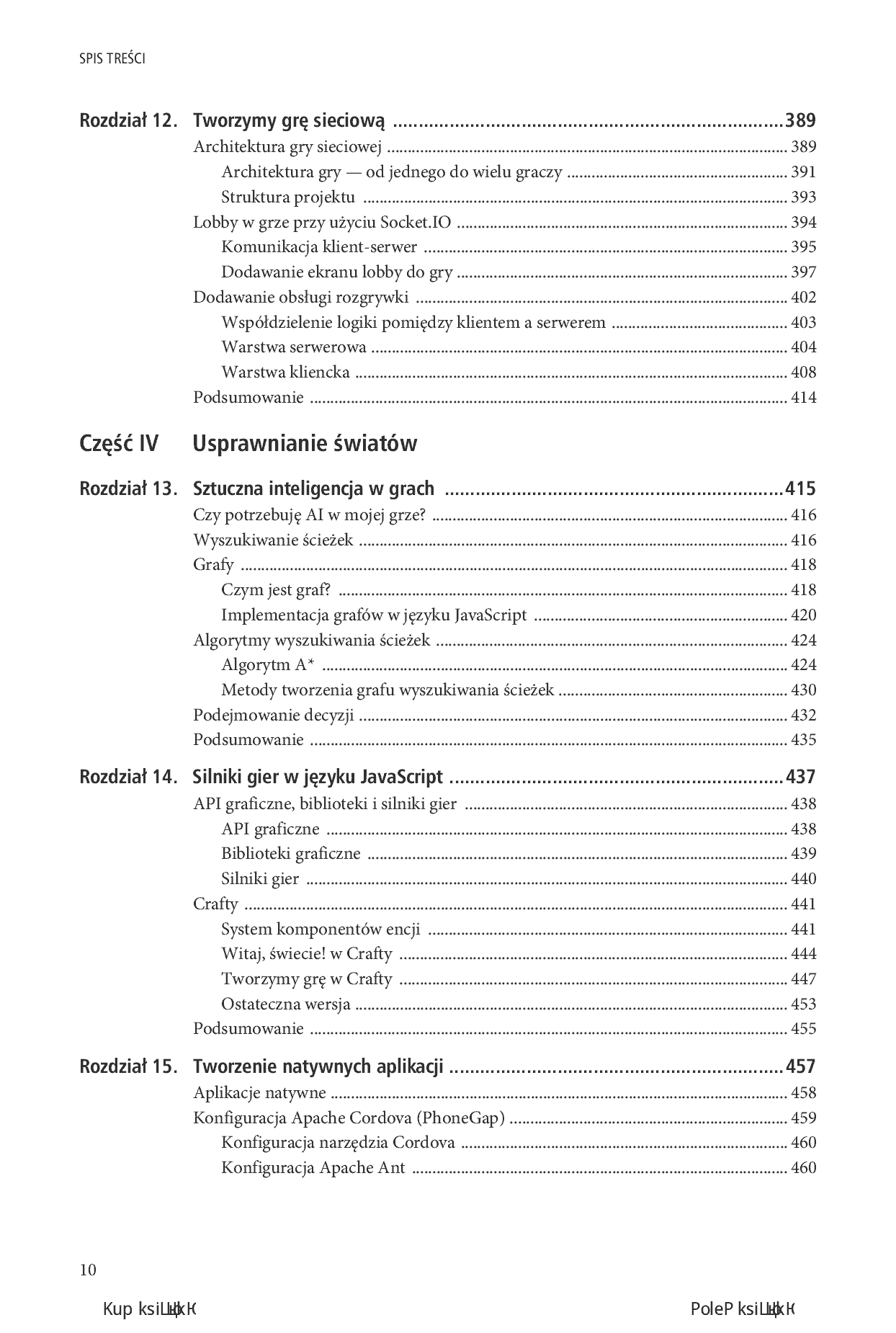 Fragment „Profesjonalne tworzenie gier internetowych dla systemu Android w językach HTML5, CSS3 i JavaScript” — strona 8 z 30