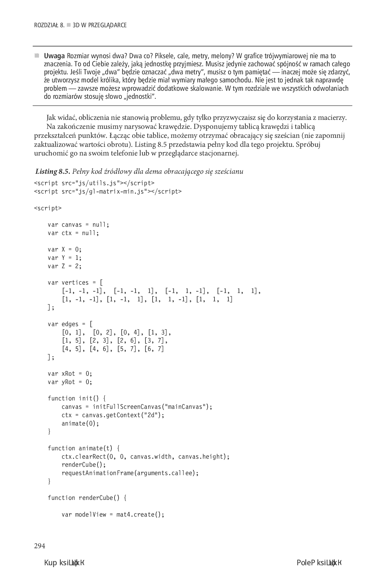 Fragment „Profesjonalne tworzenie gier internetowych dla systemu Android w językach HTML5, CSS3 i JavaScript” — strona 24 z 30