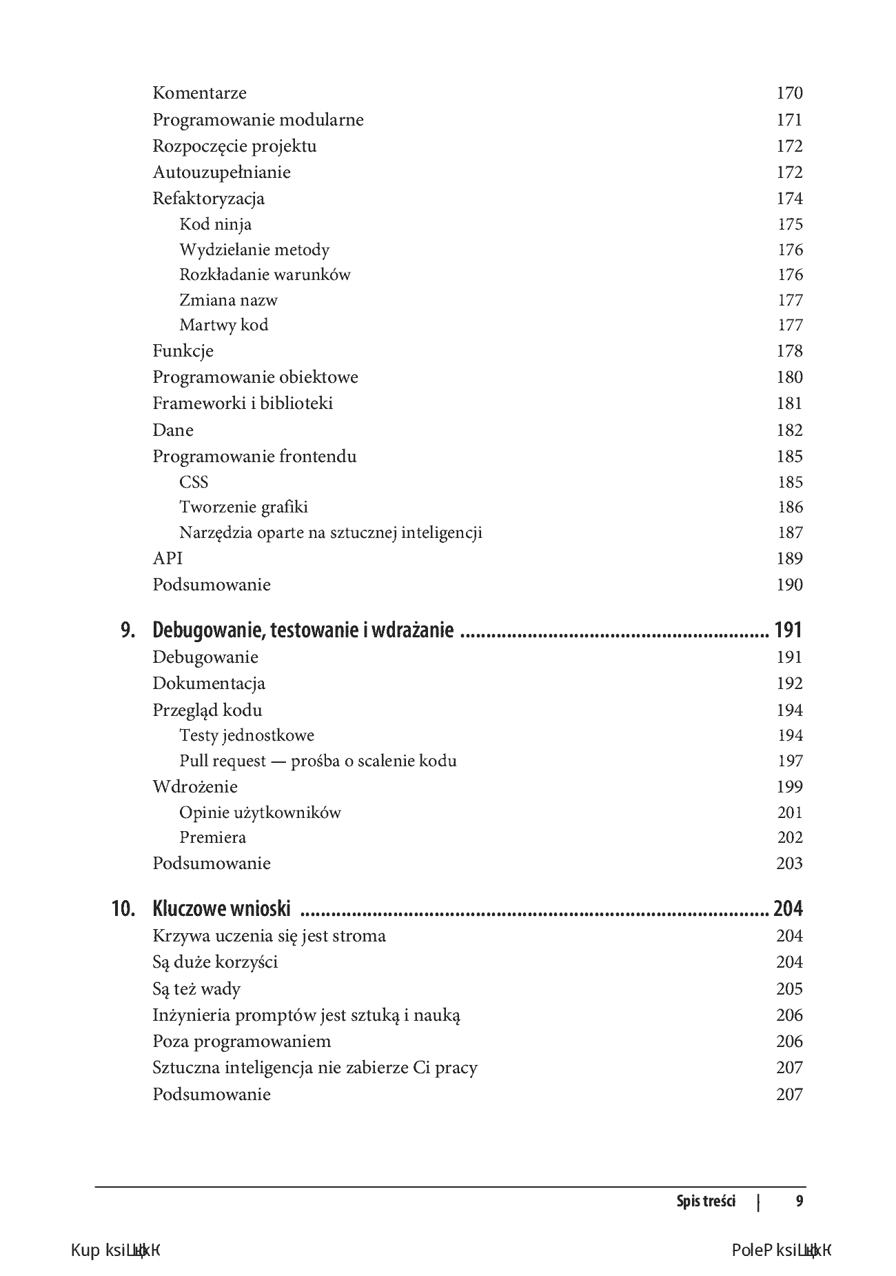 Fragment „Programowanie wspomagane sztuczną inteligencją. Lepsze planowanie, kodowanie, testowanie i wdrażanie” — strona 7 z 28