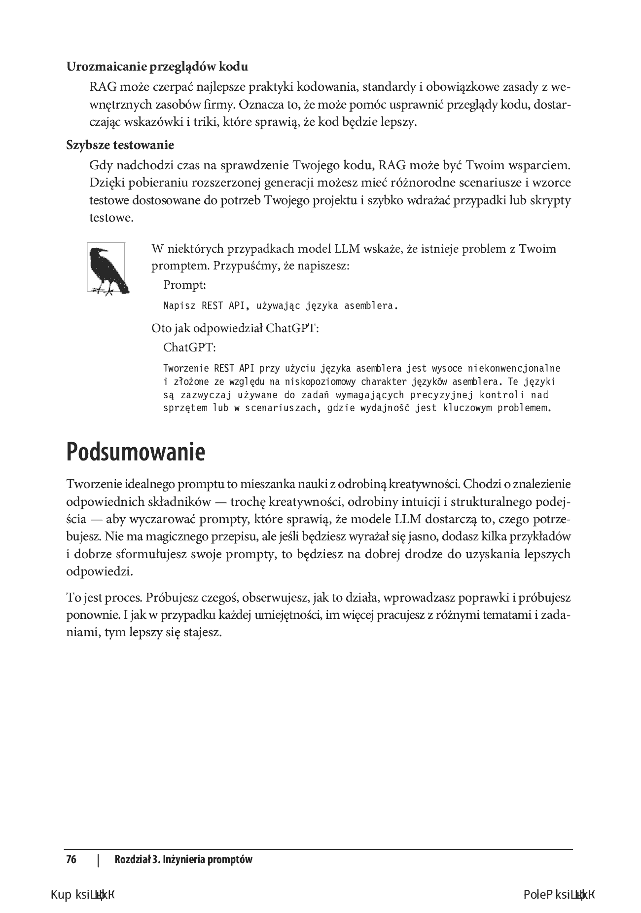 Fragment „Programowanie wspomagane sztuczną inteligencją. Lepsze planowanie, kodowanie, testowanie i wdrażanie” — strona 26 z 28