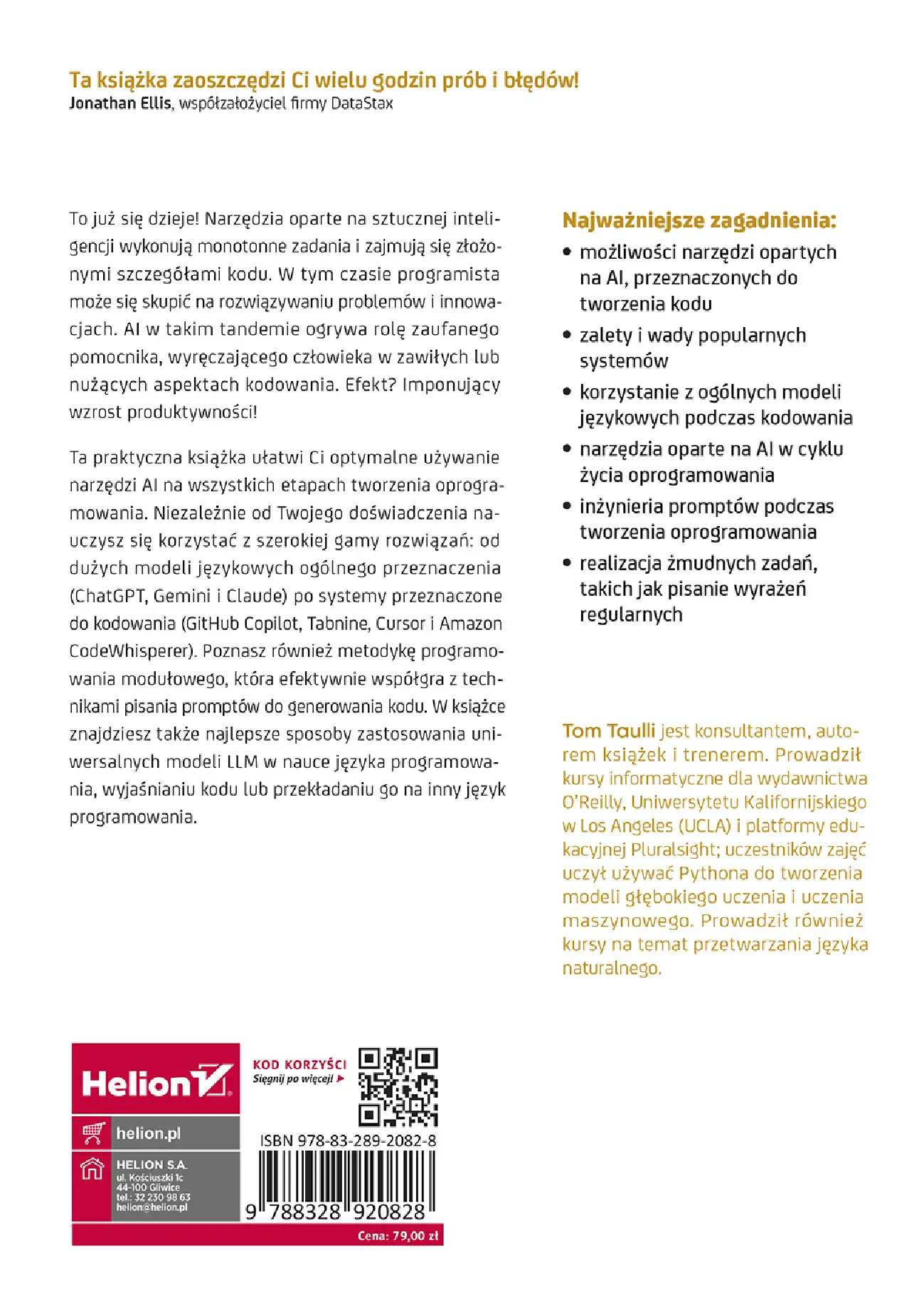 Fragment „Programowanie wspomagane sztuczną inteligencją. Lepsze planowanie, kodowanie, testowanie i wdrażanie” — strona 28 z 28