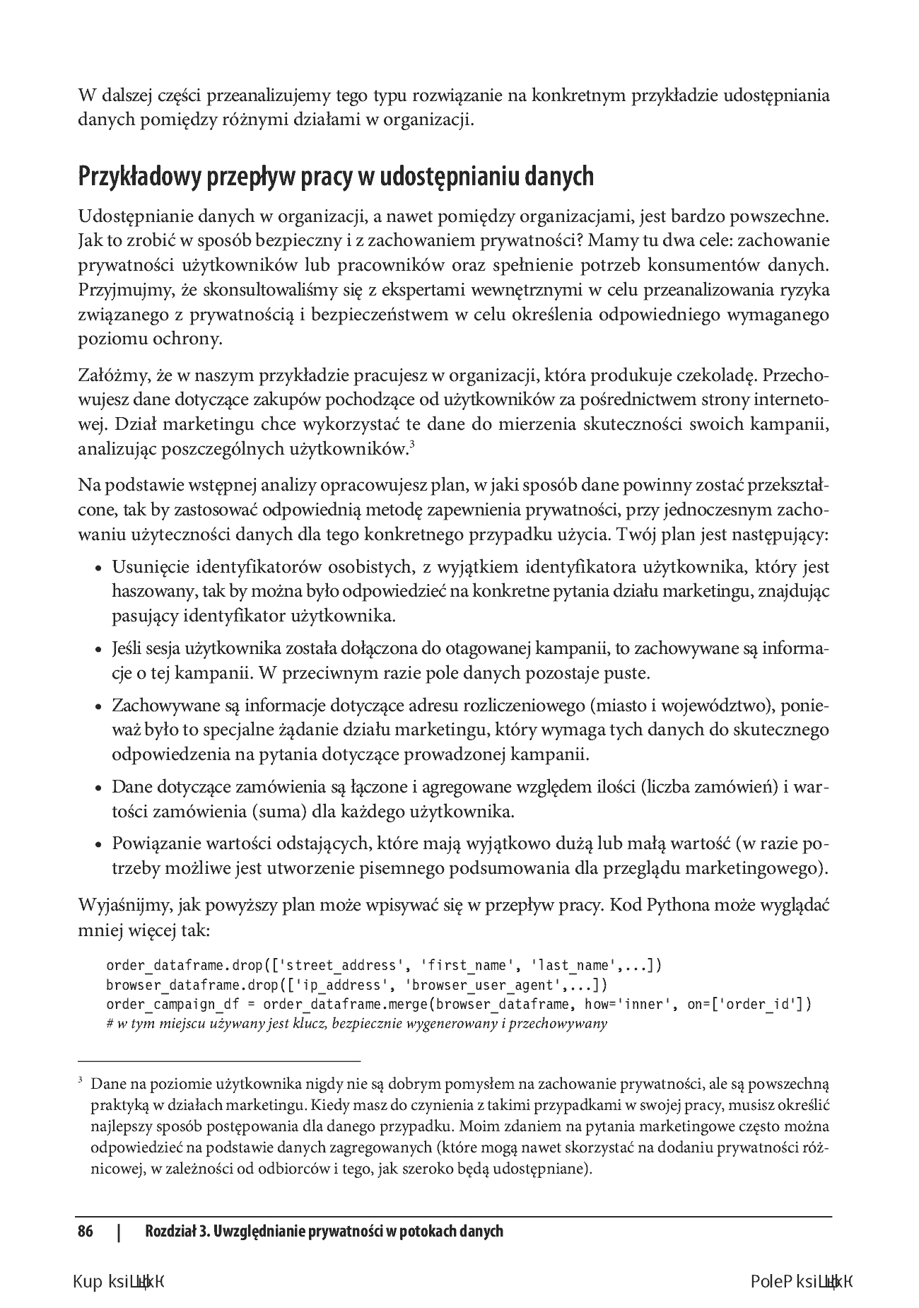 Fragment „Prywatność danych w praktyce. Skuteczna ochrona prywatności i bezpieczeństwa danych” — strona 16 z 30