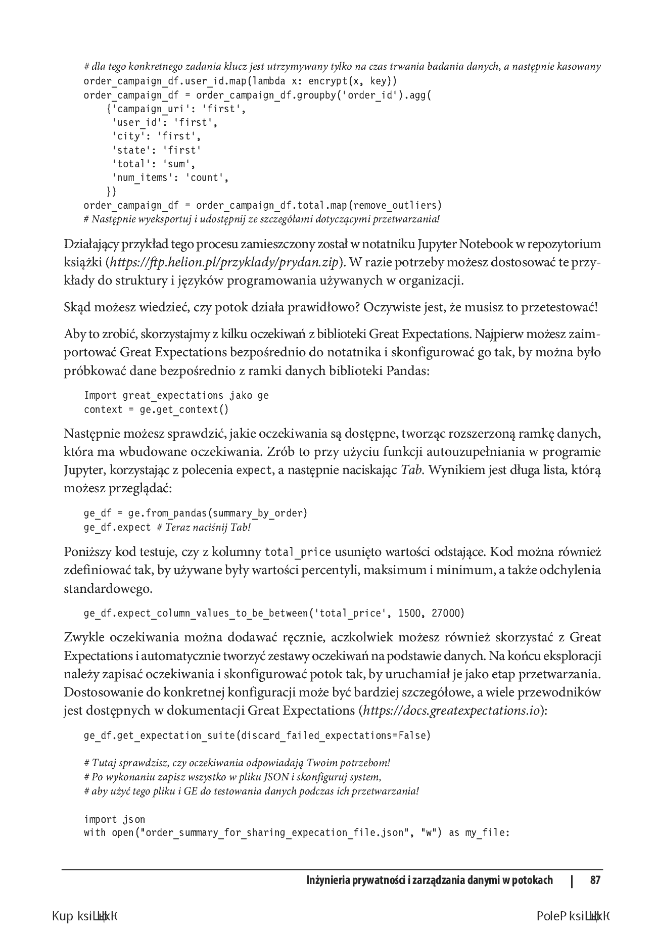 Fragment „Prywatność danych w praktyce. Skuteczna ochrona prywatności i bezpieczeństwa danych” — strona 17 z 30
