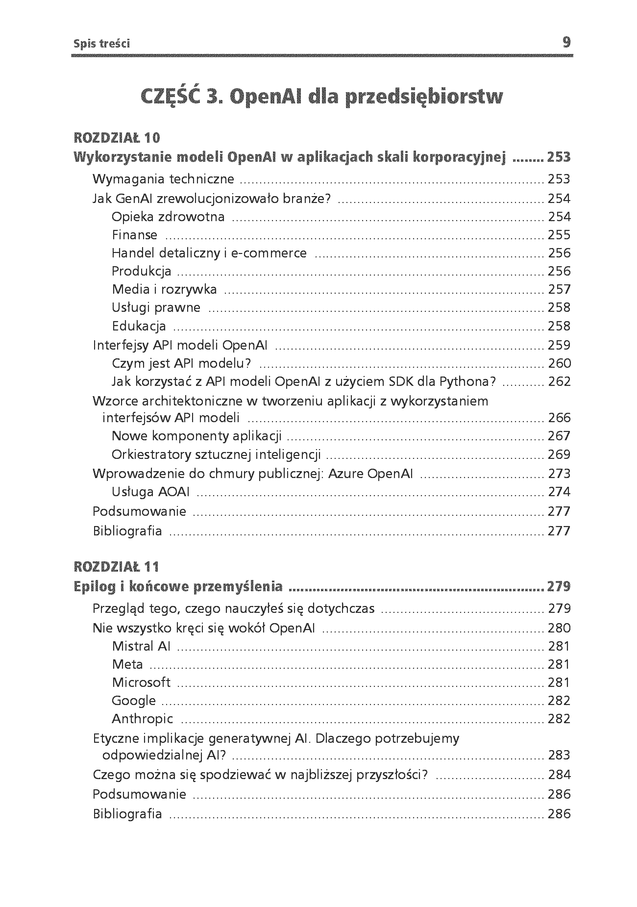 Fragment „Praktyczne zastosowania generatywnej AI i ChatGPT. Wykorzystaj potencjał inżynierii promptów z technologiami OpenAI dla zwiększenia produktywności i kreatywności. Wydanie II” — strona 7 z 30