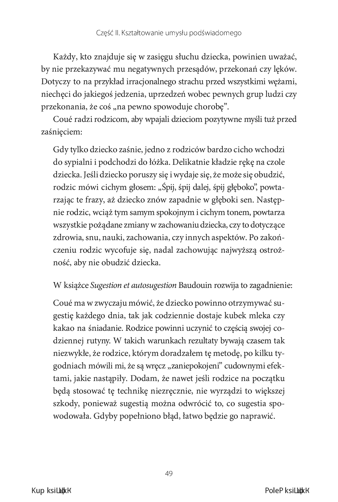 Fragment „Przebudzona potęga podświadomości. Sztuka afirmacji i techniki zmiany” — strona 27 z 30