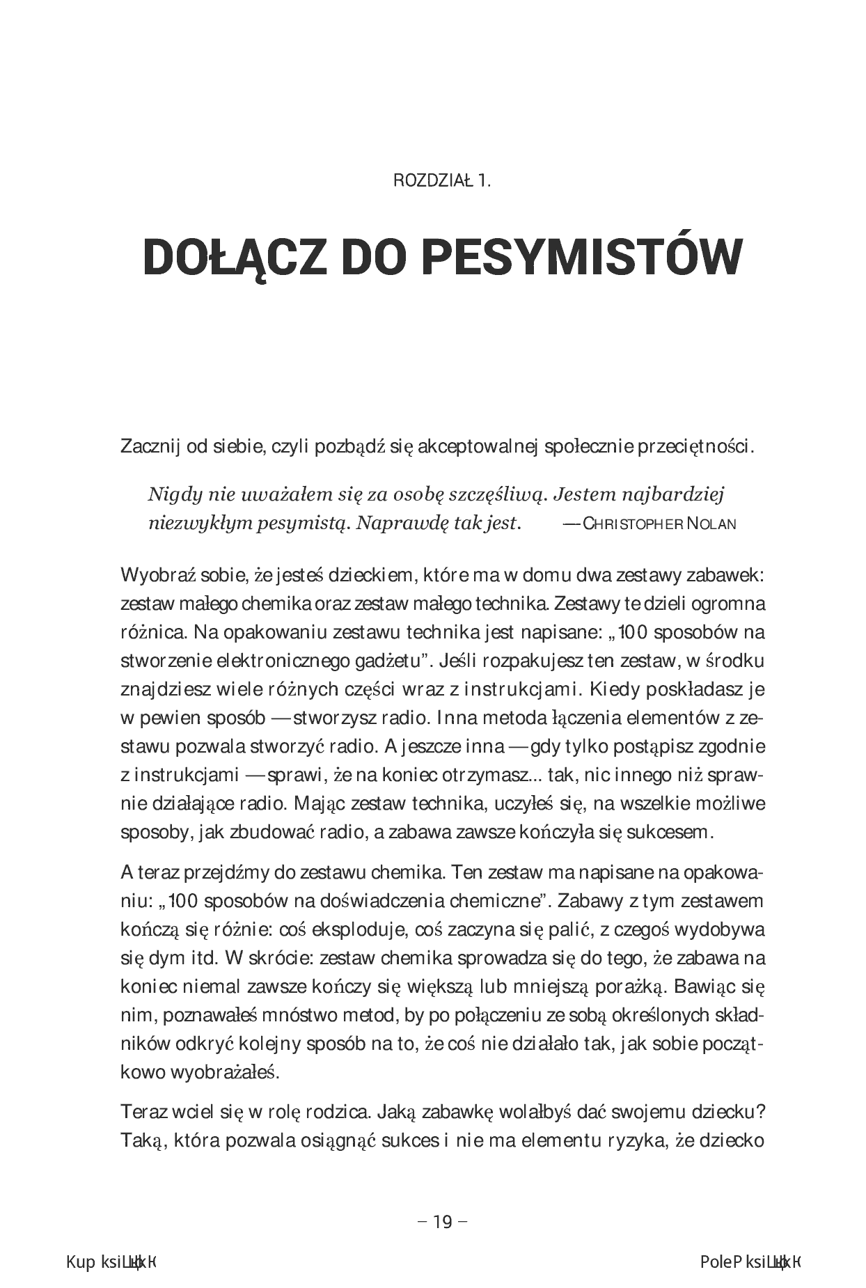 Fragment „Przeskok. Jak rozwinąć własny biznes, kiedy wciąż pracujesz na etacie” — strona 19 z 30