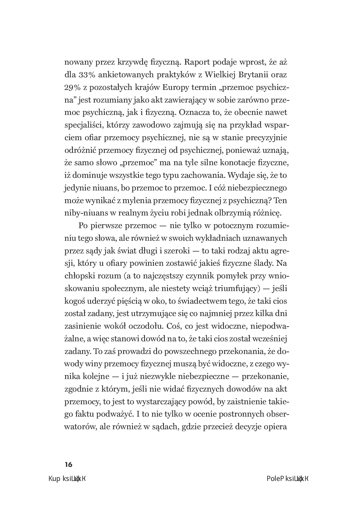 Fragment „Przemoc psychiczna. Jak ją rozpoznać i się przed nią bronić” — strona 16 z 24