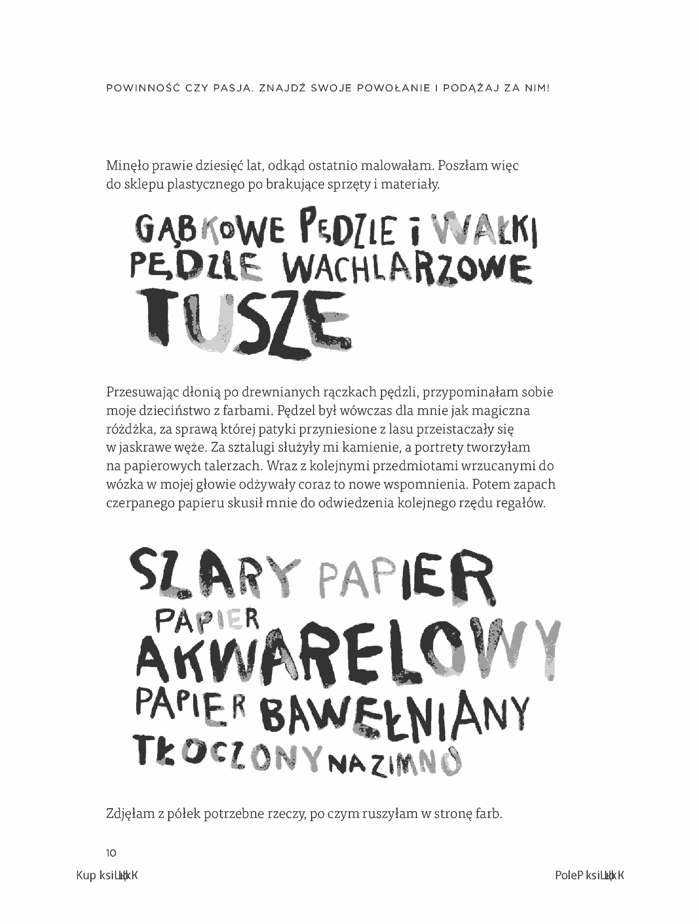 Fragment „Powinność czy pasja. Znajdź swoje powołanie i podążaj za nim!” — strona 15 z 30