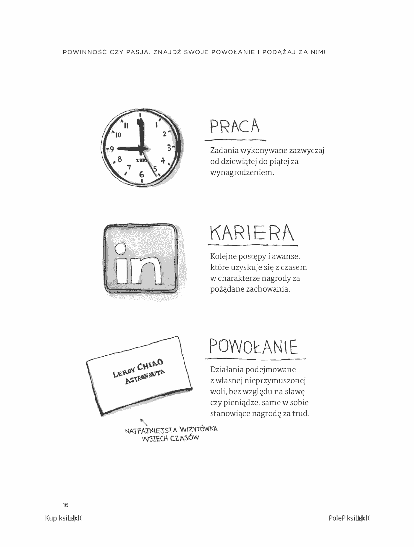 Fragment „Powinność czy pasja. Znajdź swoje powołanie i podążaj za nim!” — strona 21 z 30