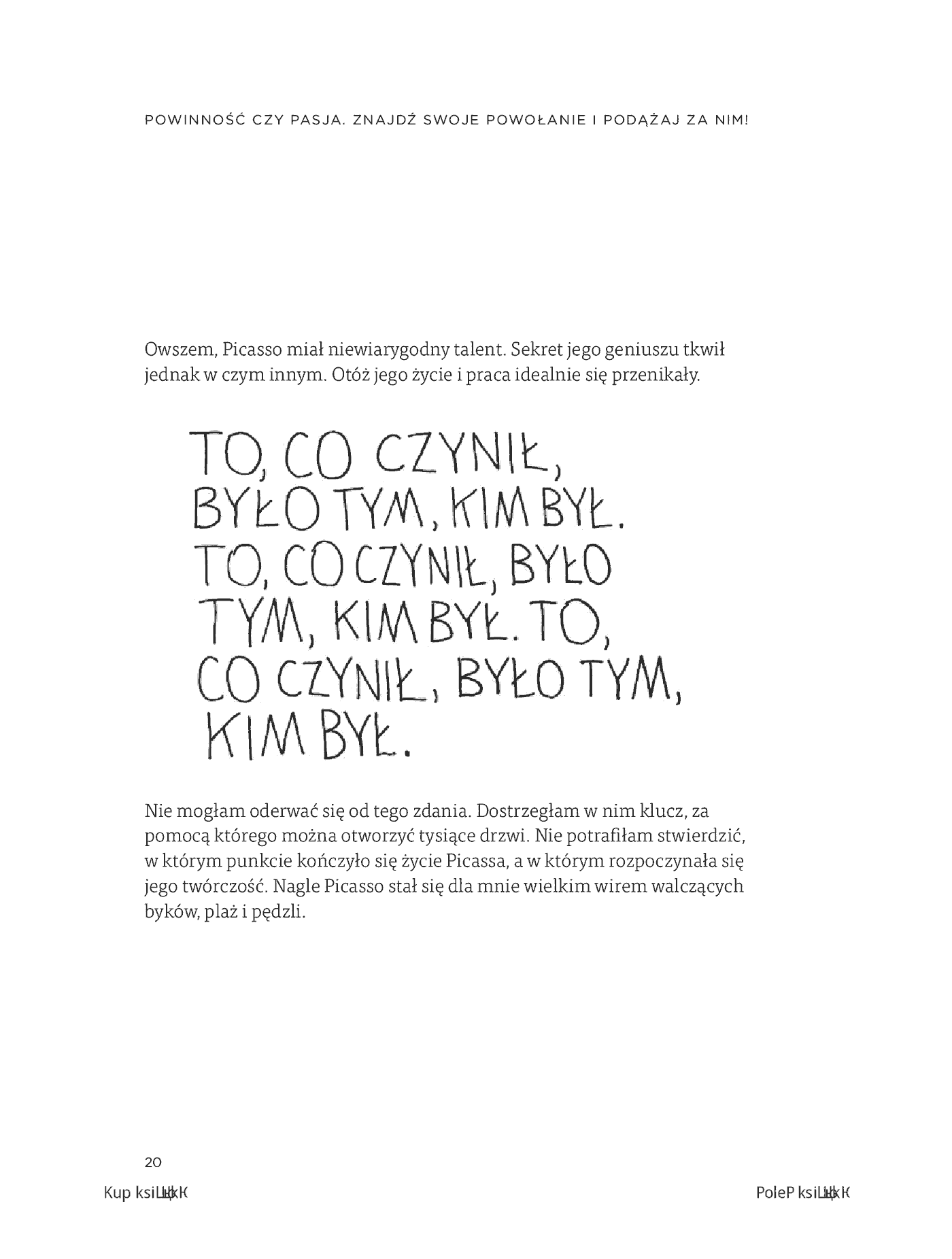 Fragment „Powinność czy pasja. Znajdź swoje powołanie i podążaj za nim!” — strona 25 z 30