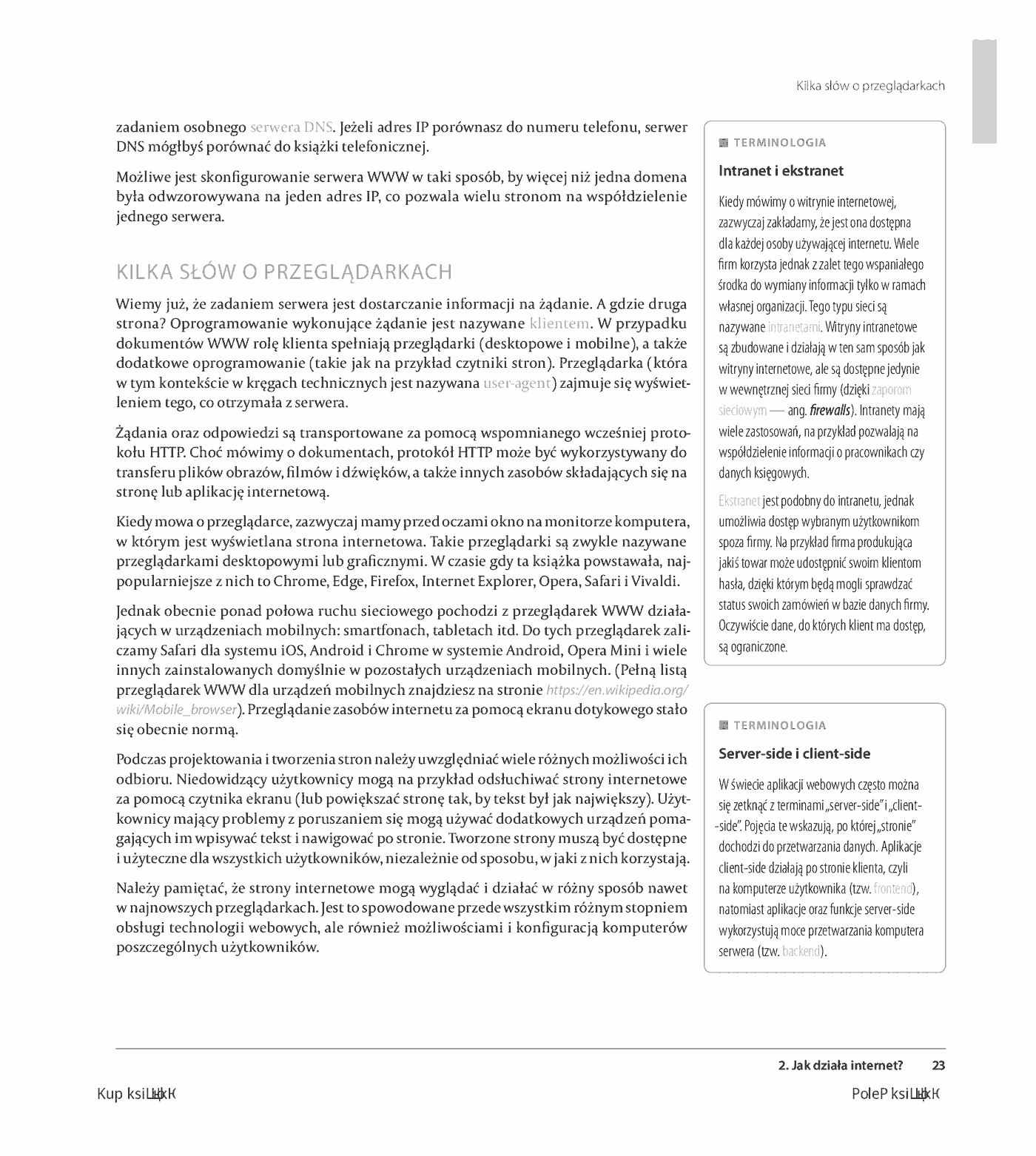 Fragment „Projektowanie stron internetowych. Przewodnik dla początkujących webmasterów po HTML5, CSS3 i grafice. Wydanie V” — strona 13 z 26