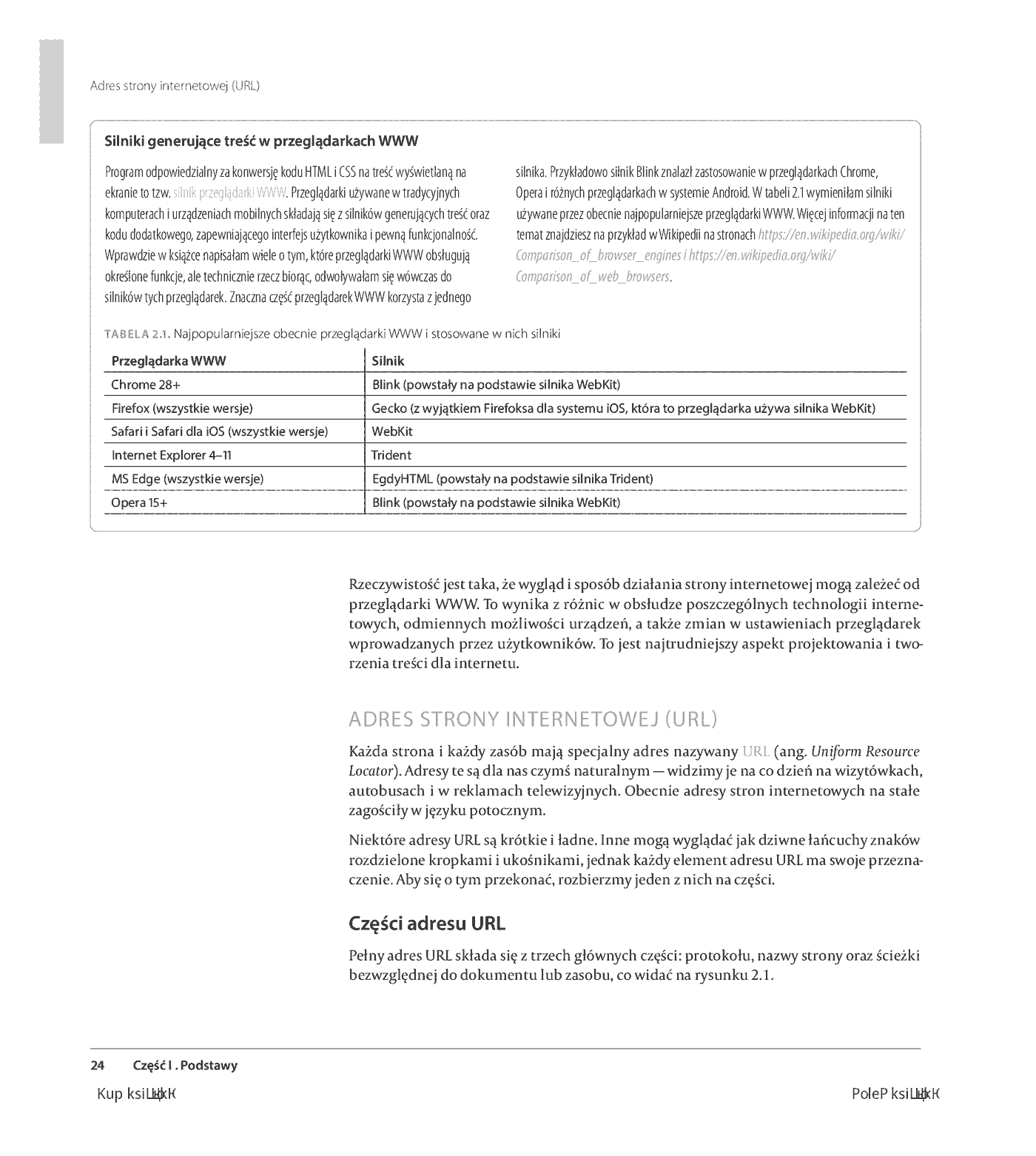 Fragment „Projektowanie stron internetowych. Przewodnik dla początkujących webmasterów po HTML5, CSS3 i grafice. Wydanie V” — strona 14 z 26