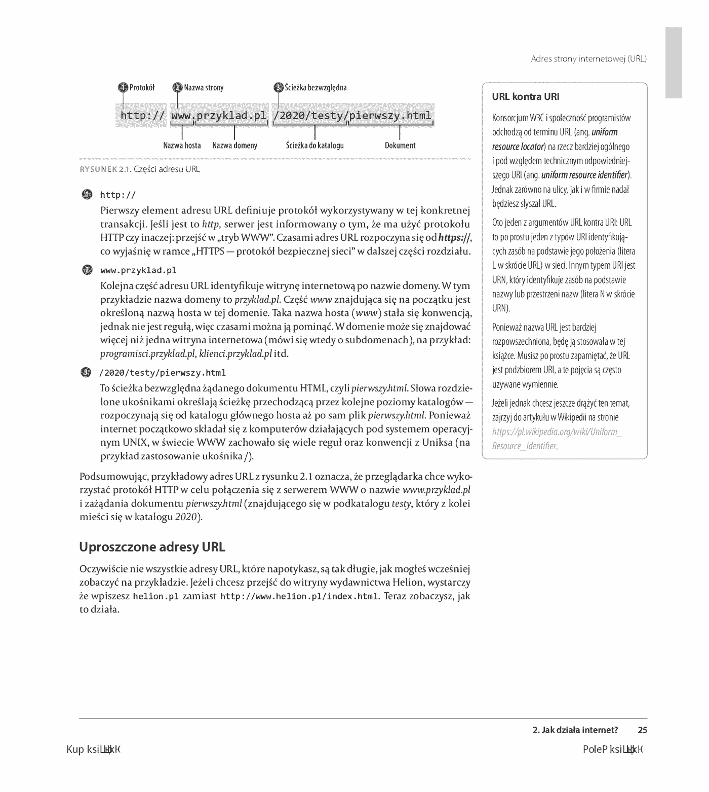 Fragment „Projektowanie stron internetowych. Przewodnik dla początkujących webmasterów po HTML5, CSS3 i grafice. Wydanie V” — strona 15 z 26