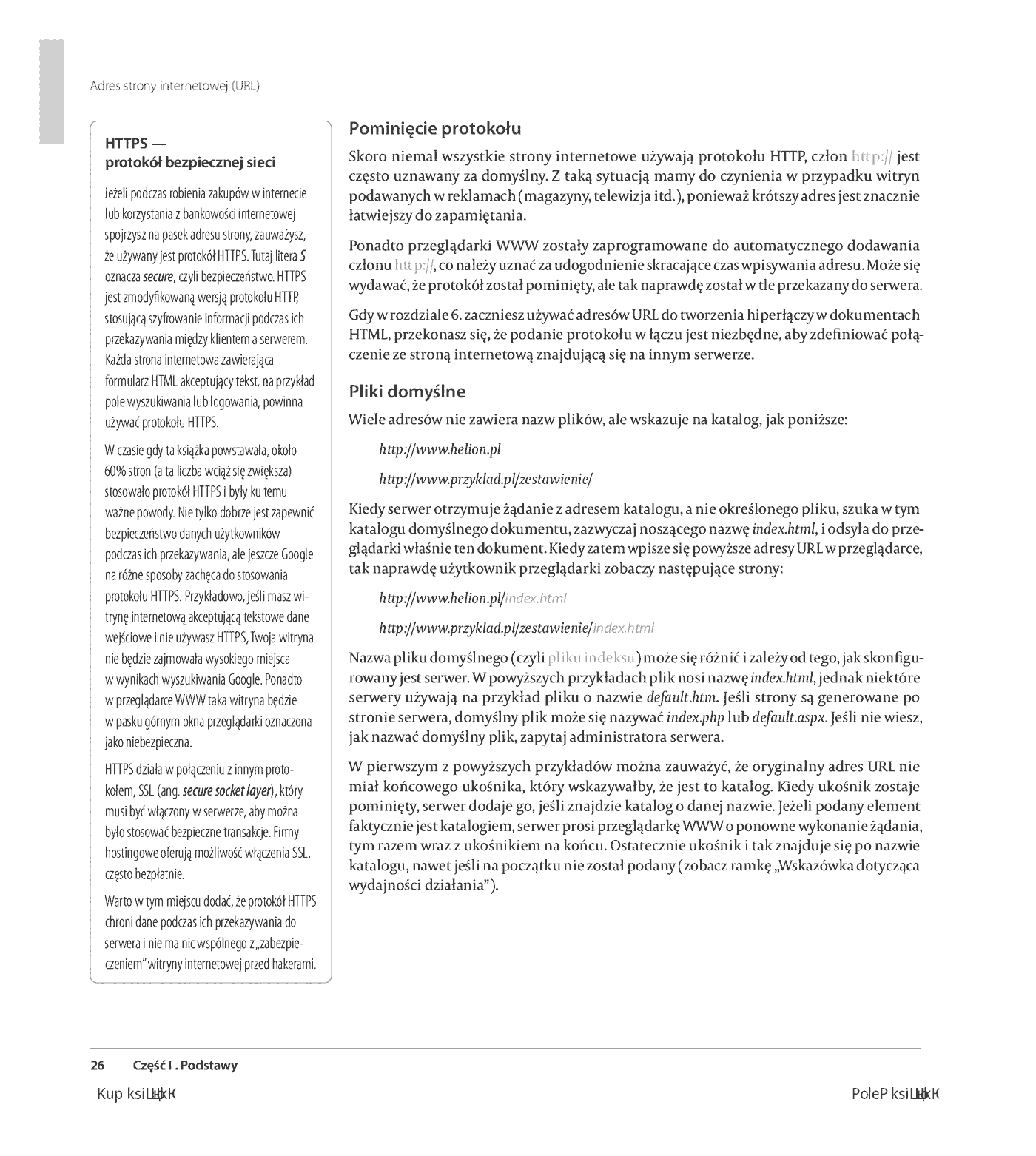 Fragment „Projektowanie stron internetowych. Przewodnik dla początkujących webmasterów po HTML5, CSS3 i grafice. Wydanie V” — strona 16 z 26