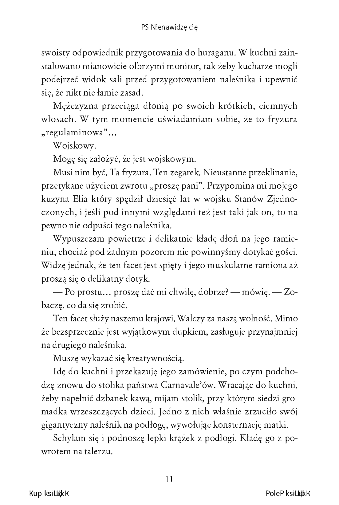 Fragment „PS Nienawidzę cię. Postscriptum #1” — strona 7 z 18