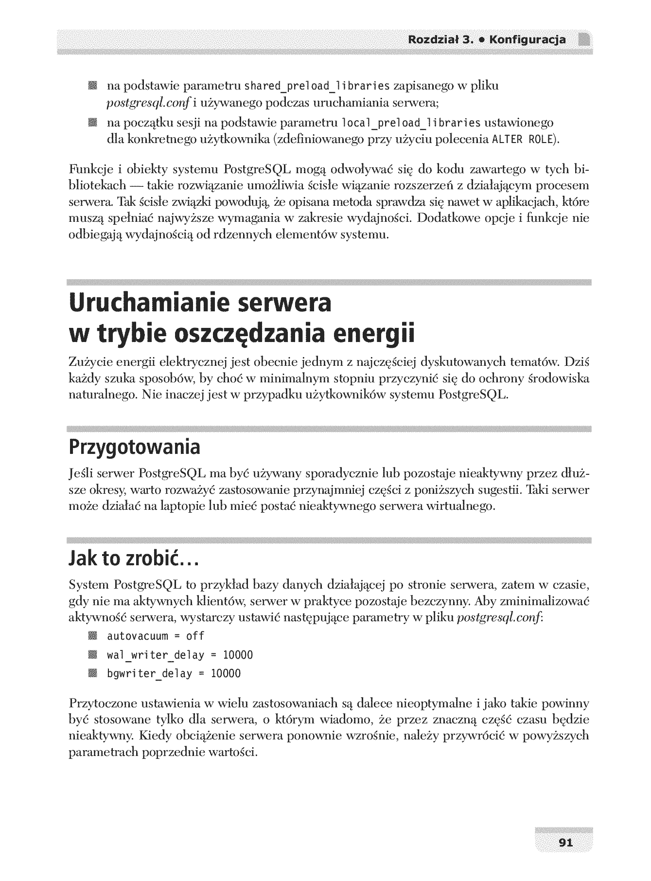 Fragment „PostgreSQL. Receptury dla administratora” — strona 24 z 30