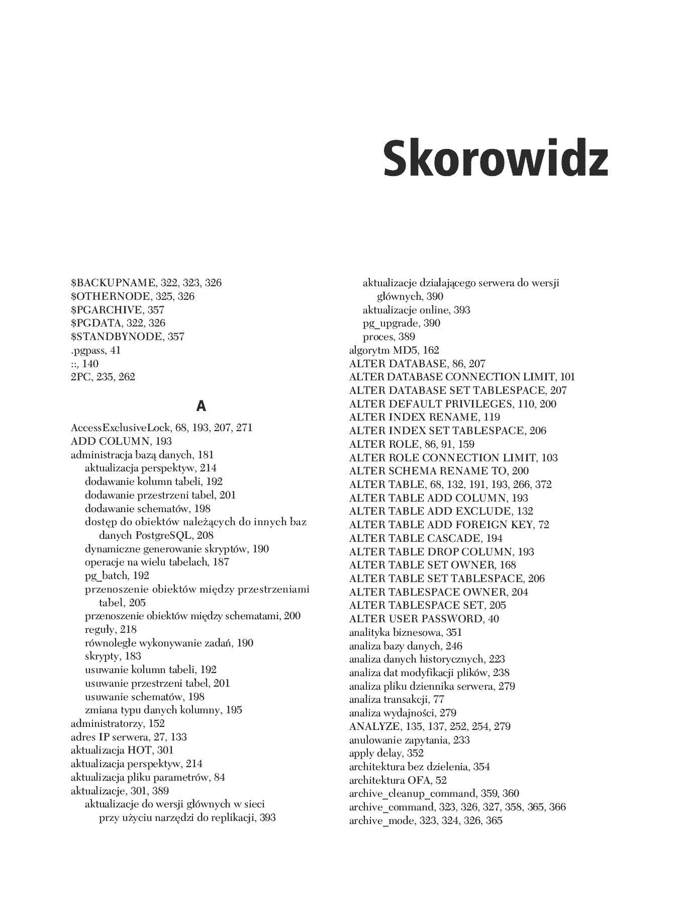 Fragment „PostgreSQL. Receptury dla administratora” — strona 26 z 30