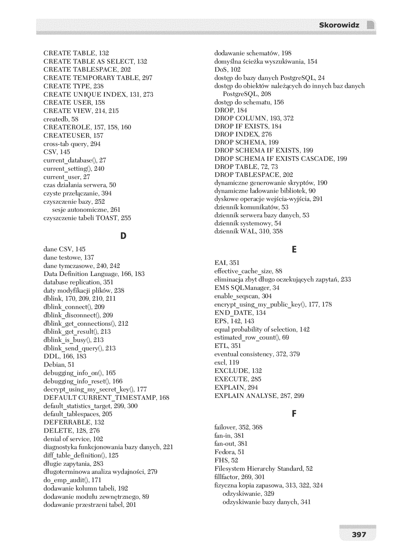 Fragment „PostgreSQL. Receptury dla administratora” — strona 28 z 30