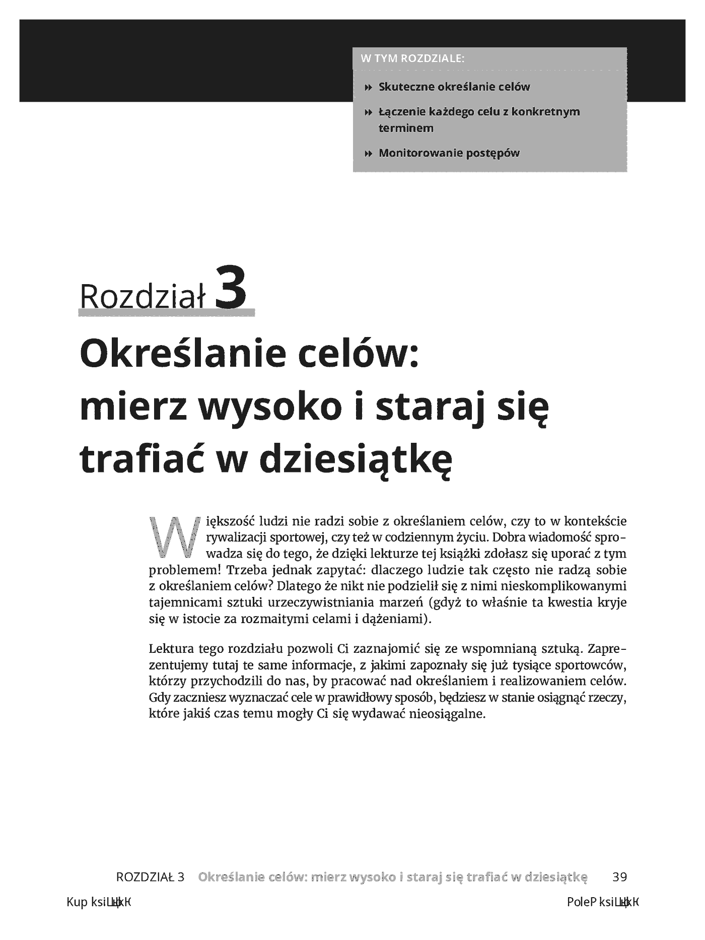 Fragment „Psychologia sportu dla bystrzaków. Wydanie II” — strona 13 z 28