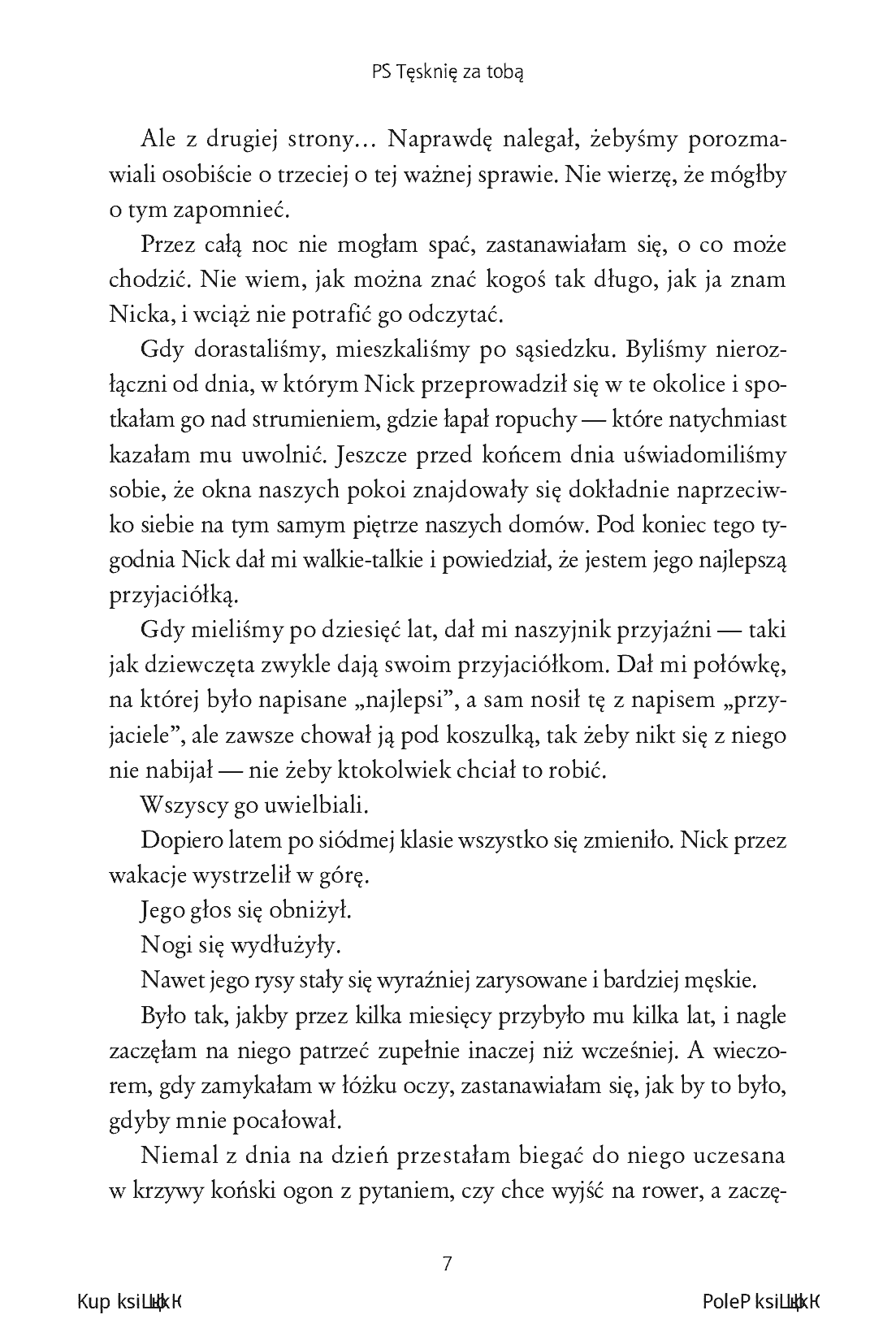 Fragment „PS Tęsknię za tobą. Postscriptum #2” — strona 5 z 16