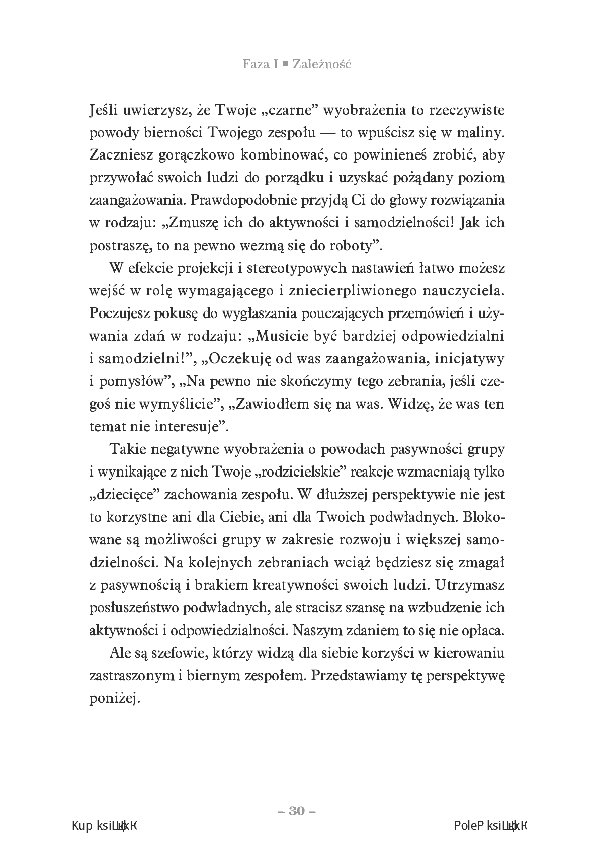Fragment „Psychologia szefa 3. Zrozumieć zespół. Fenomen małej grupy” — strona 14 z 20