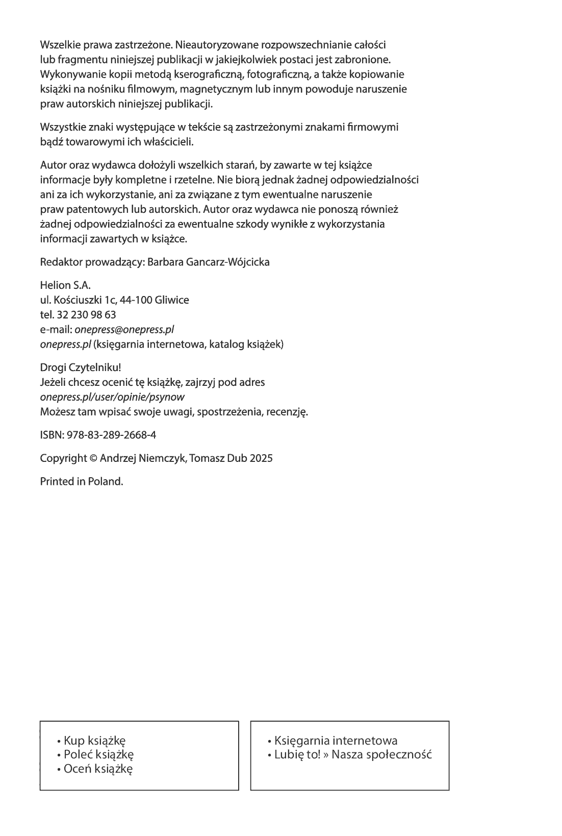 Fragment „Psychologia nowoczesnej sprzedaży. Poznaj sekrety umysłu klienta” — strona 2 z 20