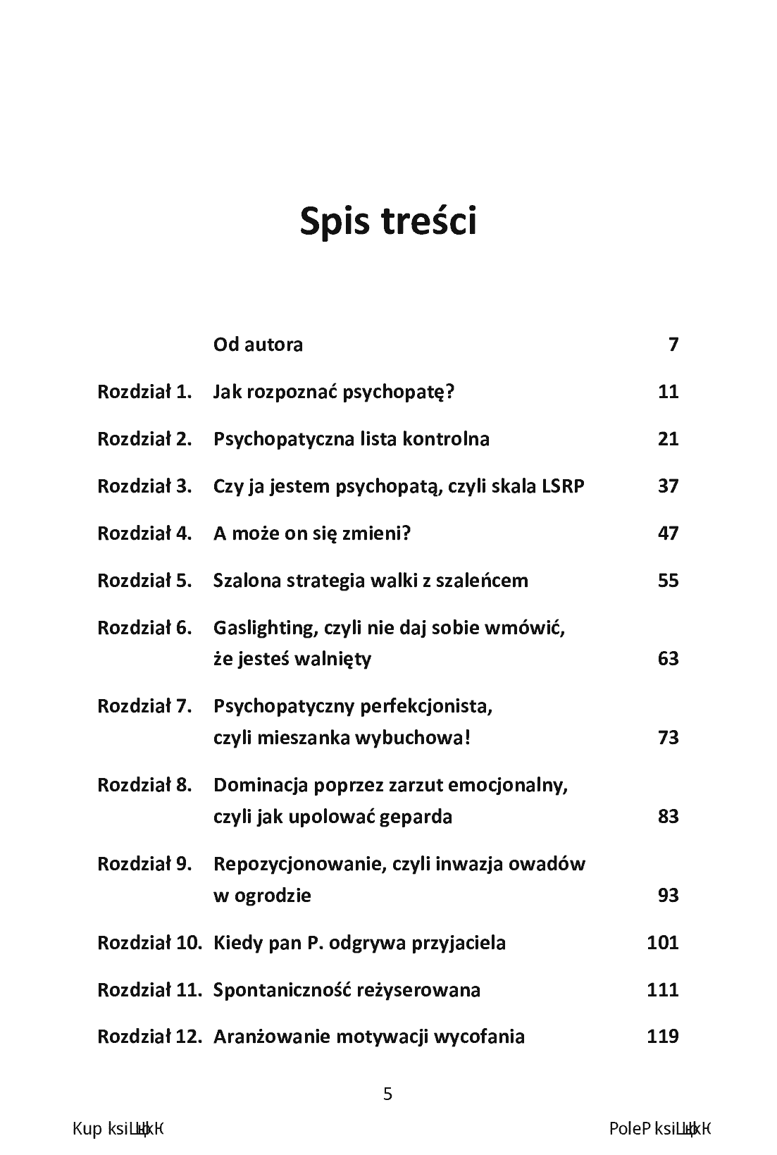 Fragment „Psychopata w pracy, w rodzinie i wśród znajomych. Instrukcja obsługi” — strona 3 z 16