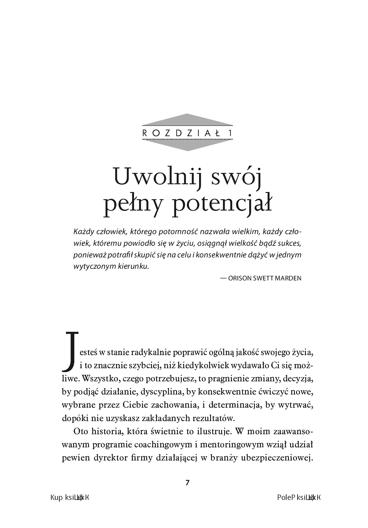 Fragment „Punkt skupienia. Uprość swoje życie, zwiększ produktywność i osiągaj wszystkie swoje cele!” — strona 5 z 28
