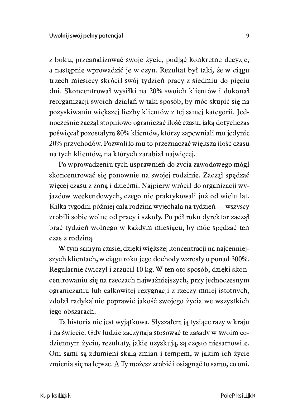 Fragment „Punkt skupienia. Uprość swoje życie, zwiększ produktywność i osiągaj wszystkie swoje cele!” — strona 7 z 28
