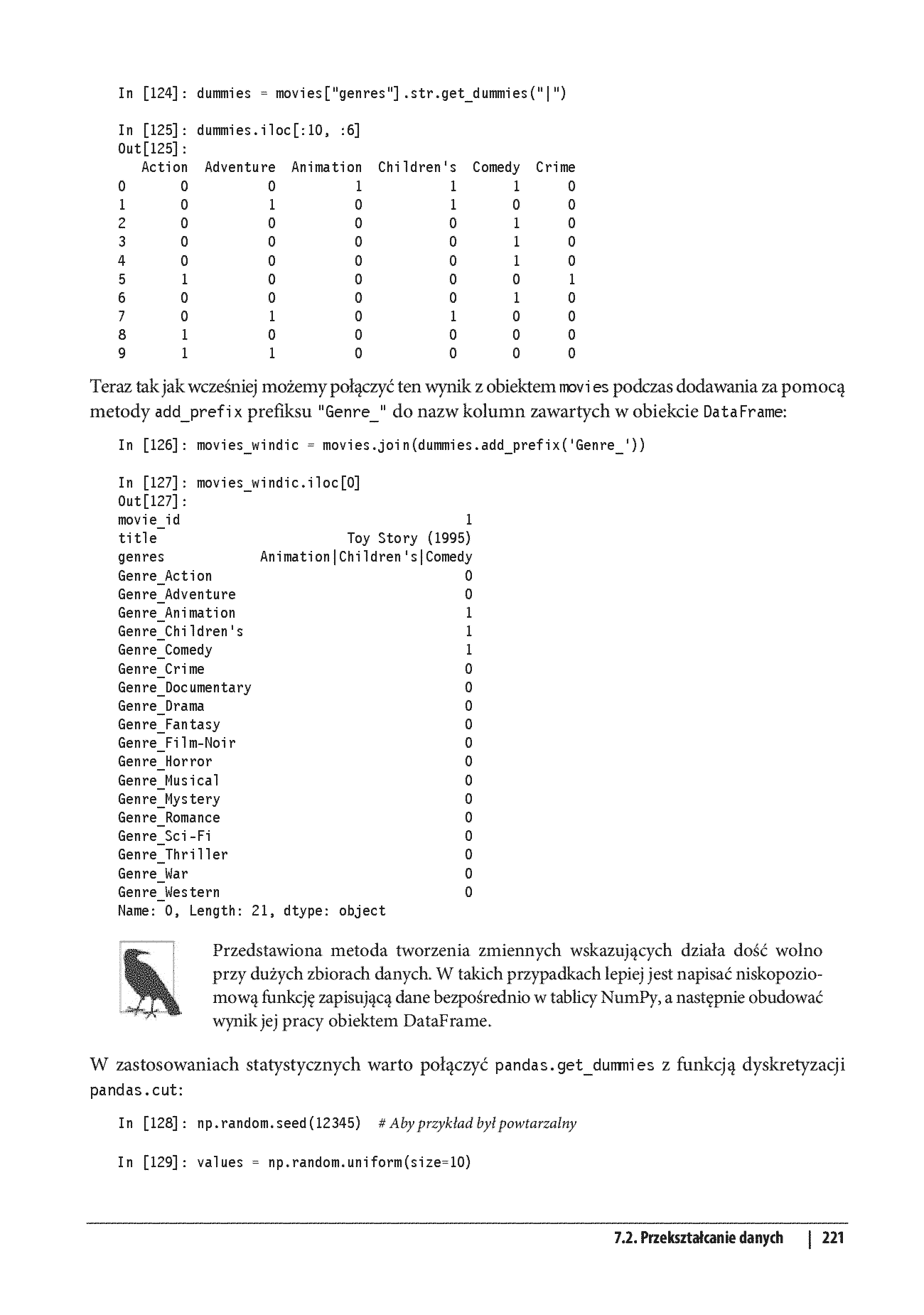 Fragment „Python w analizie danych. Przetwarzanie danych za pomocą pakietów pandas i NumPy oraz środowiska Jupyter. Wydanie III” — strona 29 z 30