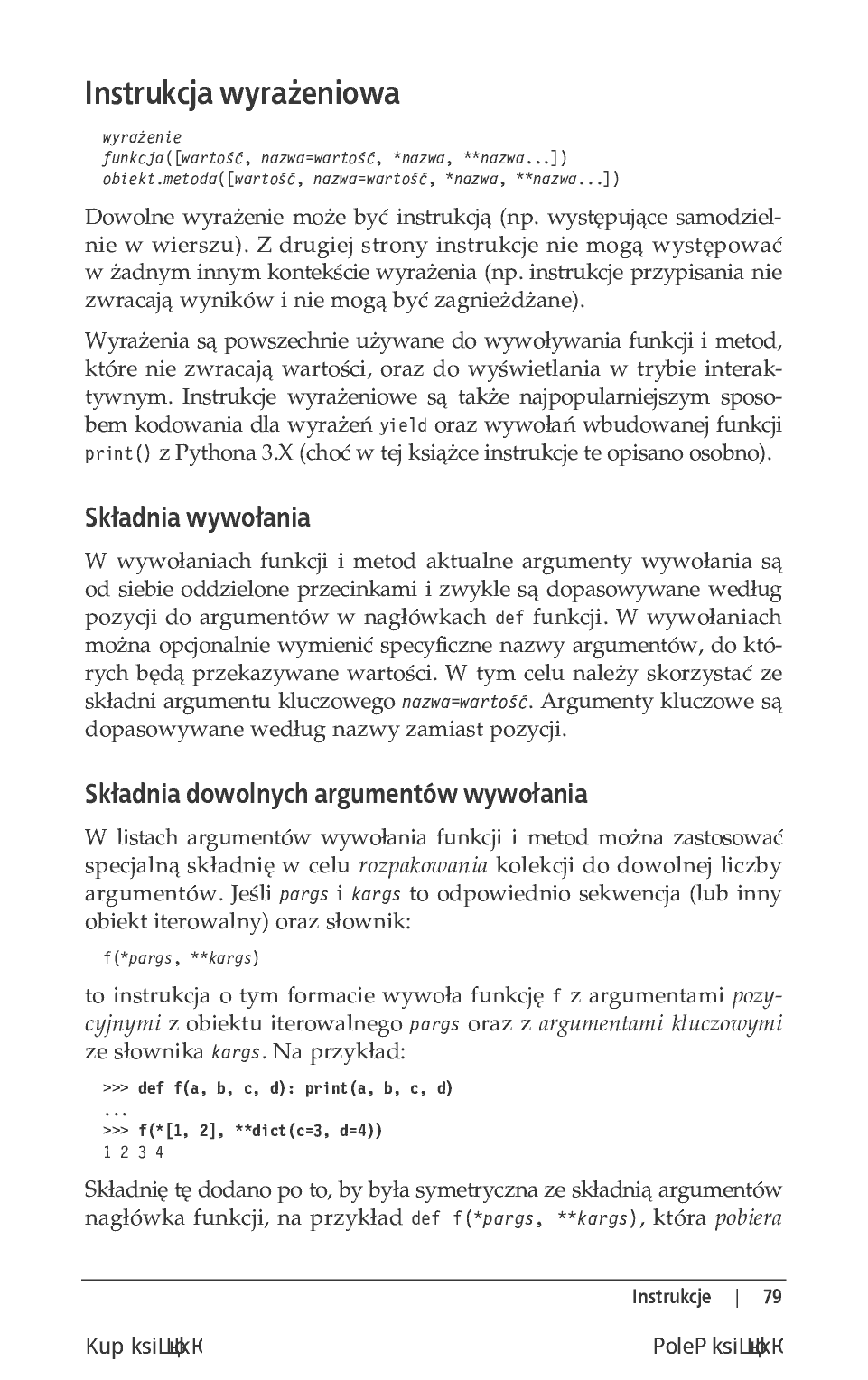 Fragment „Python. Leksykon kieszonkowy. Wydanie V” — strona 11 z 30