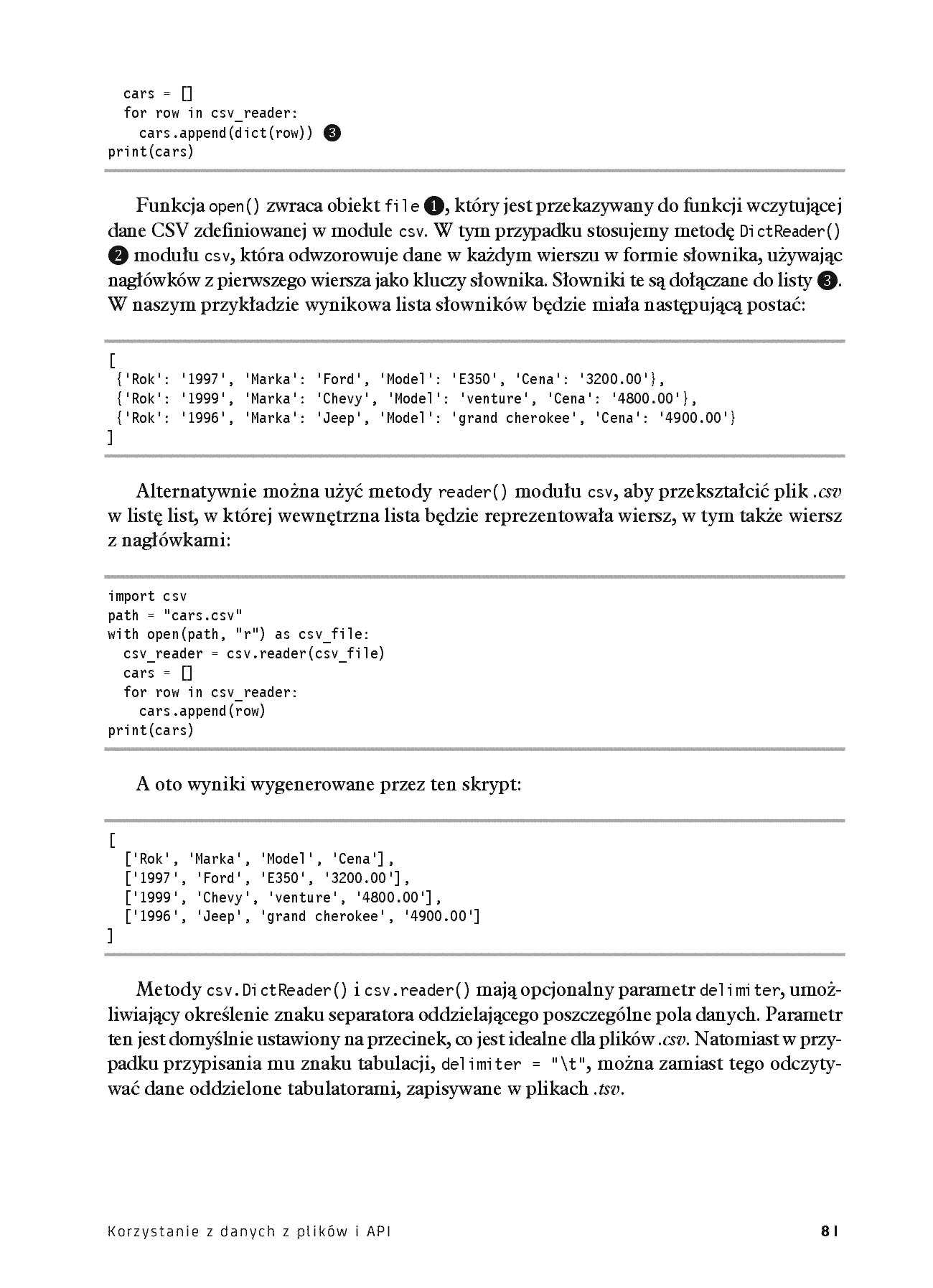 Fragment „Python w data science. Praktyczne wprowadzenie” — strona 13 z 28