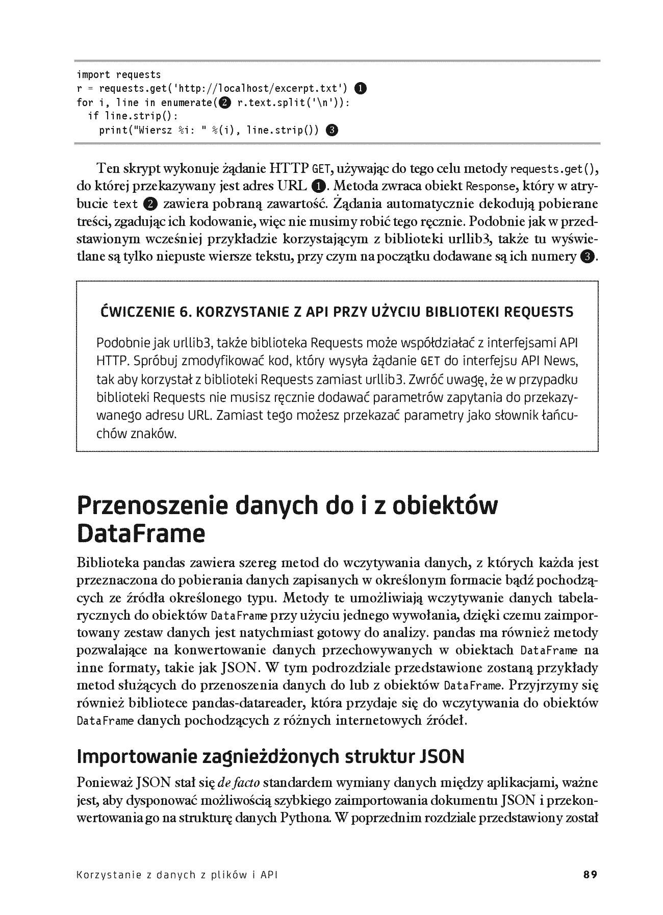 Fragment „Python w data science. Praktyczne wprowadzenie” — strona 21 z 28