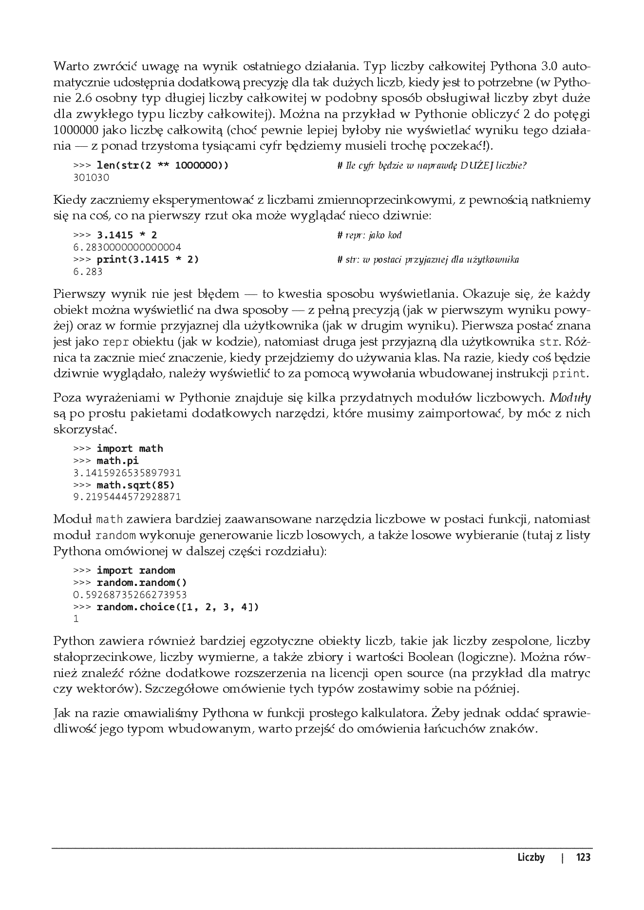 Fragment „Python. Wprowadzenie. Wydanie IV” — strona 30 z 30