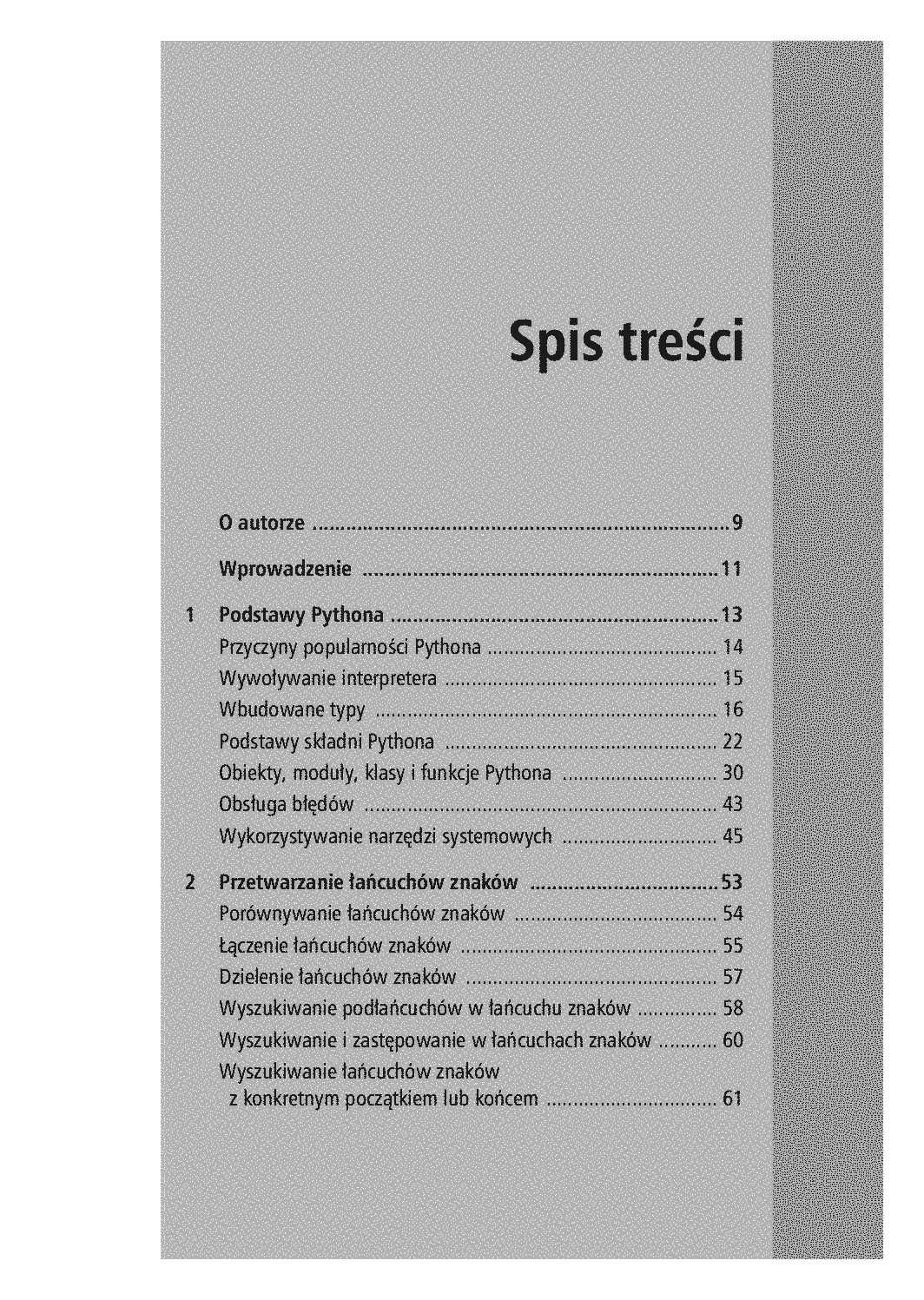 Fragment „Python. Rozmówki” — strona 2 z 30