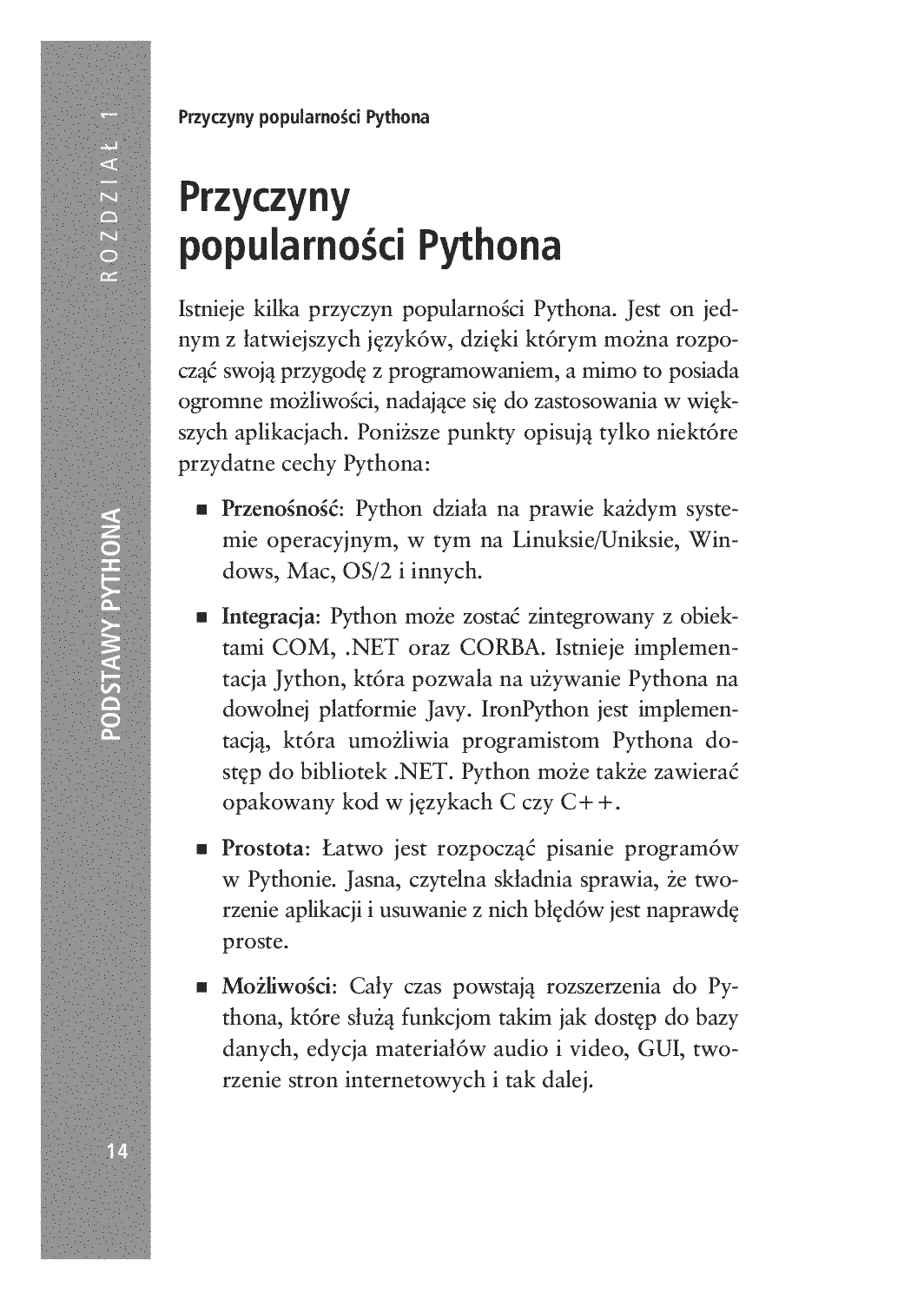 Fragment „Python. Rozmówki” — strona 8 z 30